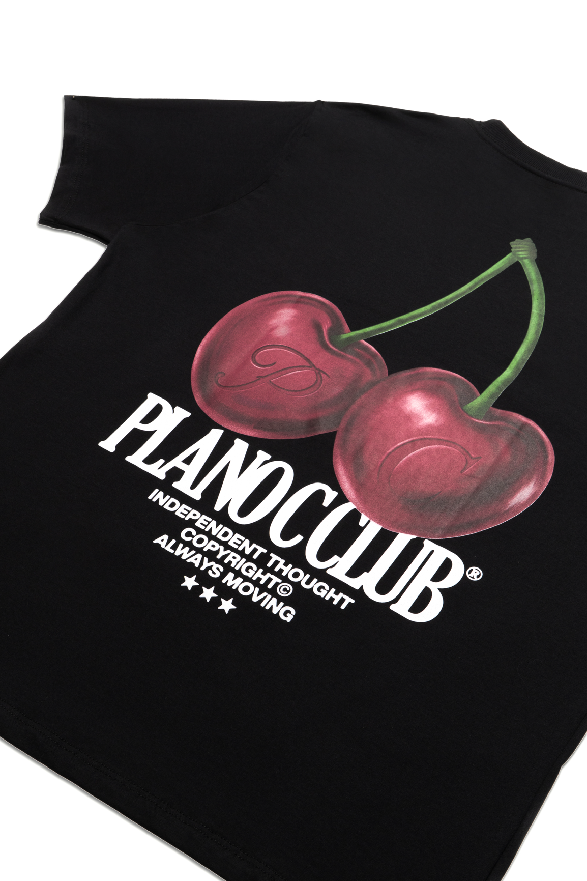 CAMISETA CHERRY PRETO