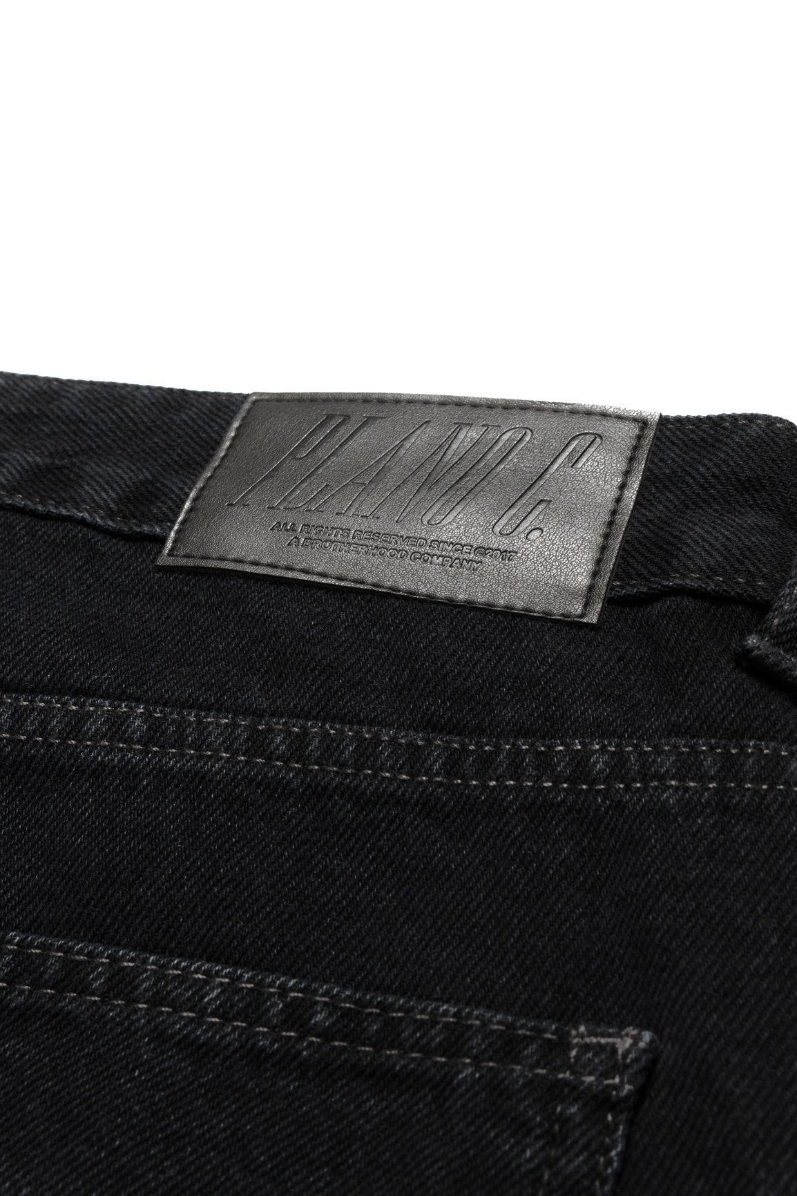 BERMUDA DENIM BAGGY BLACK