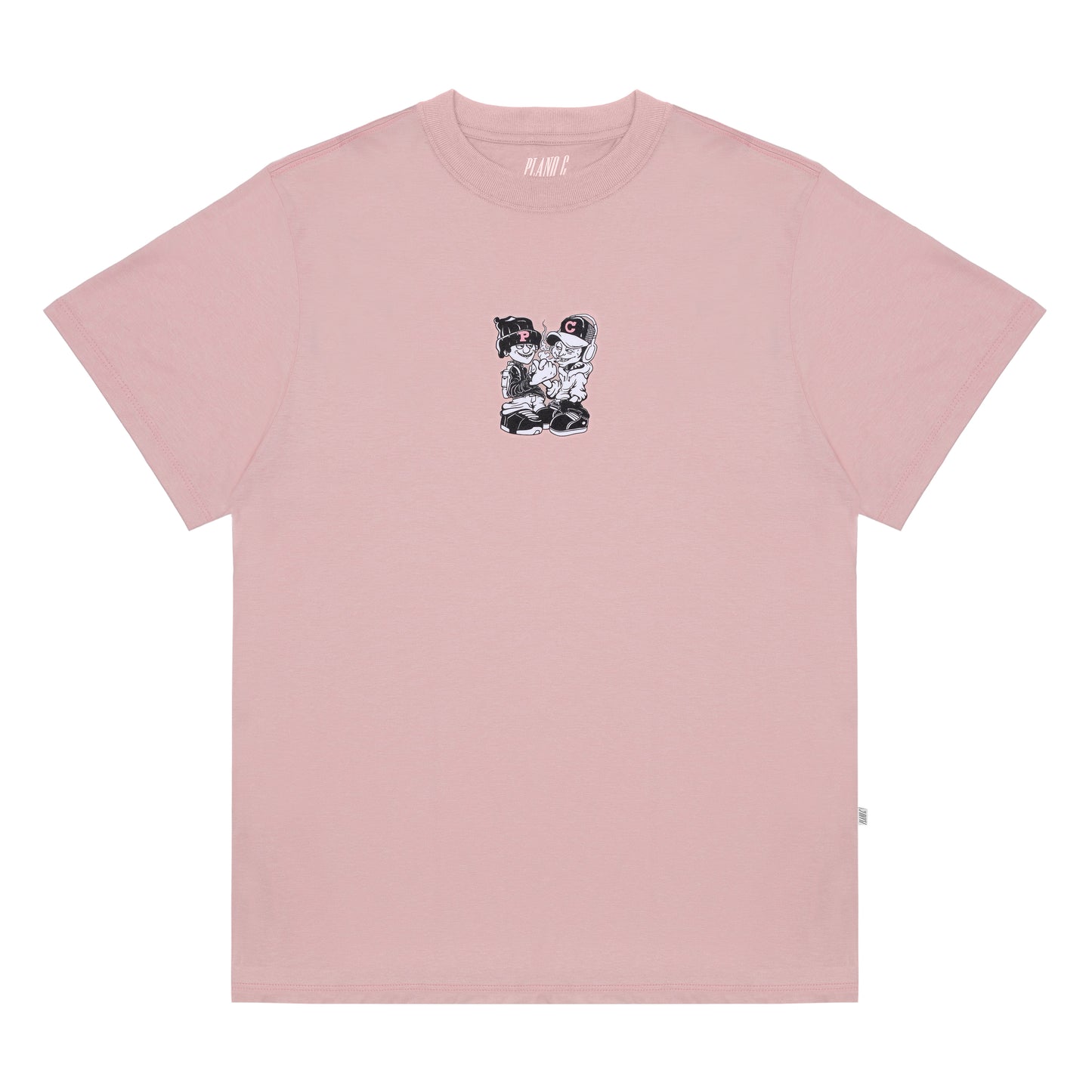 CAMISETA HOMIES ROSA TEA