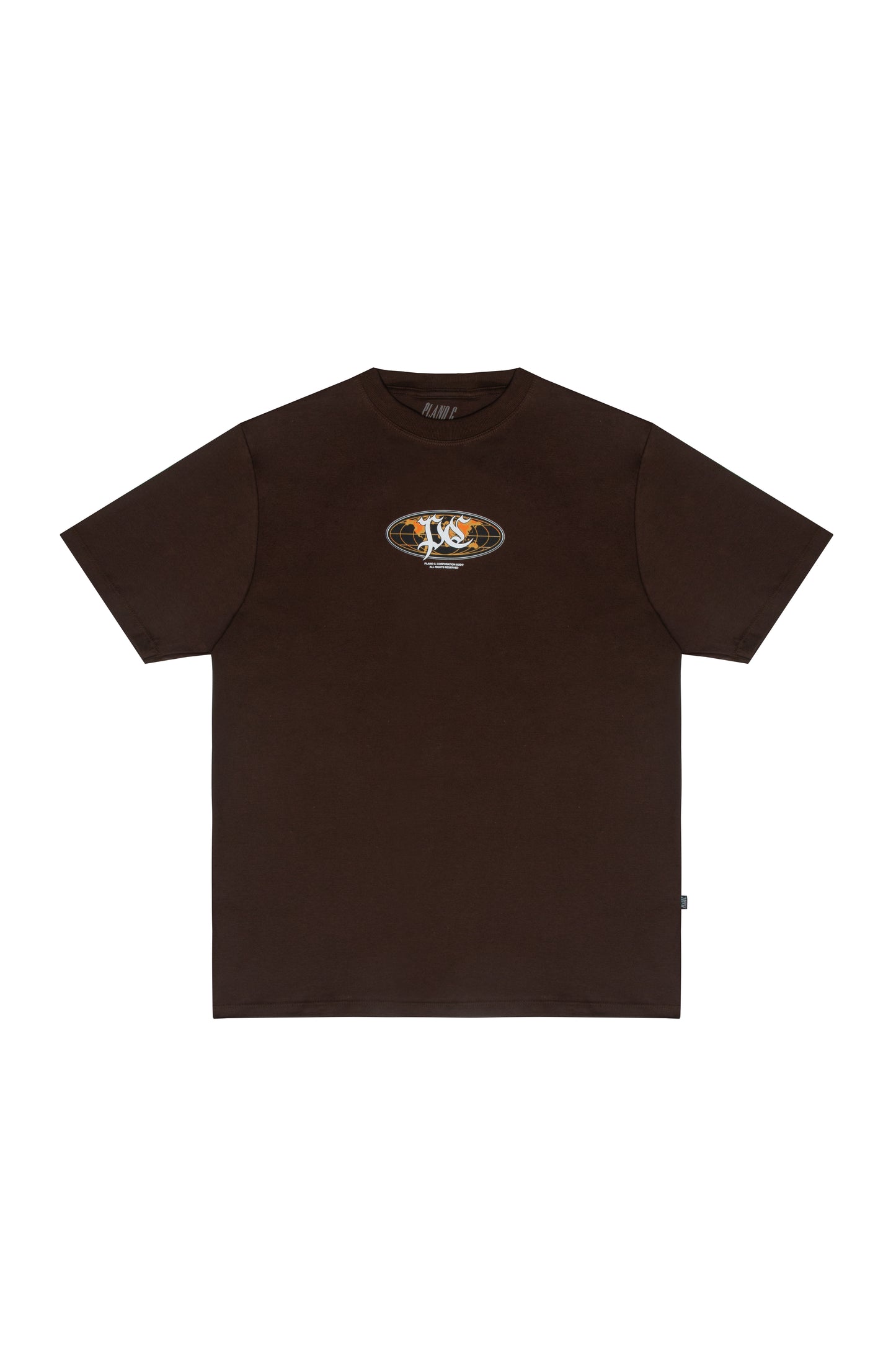 CAMISETA "GLOBAL CONTROL" BROWN
