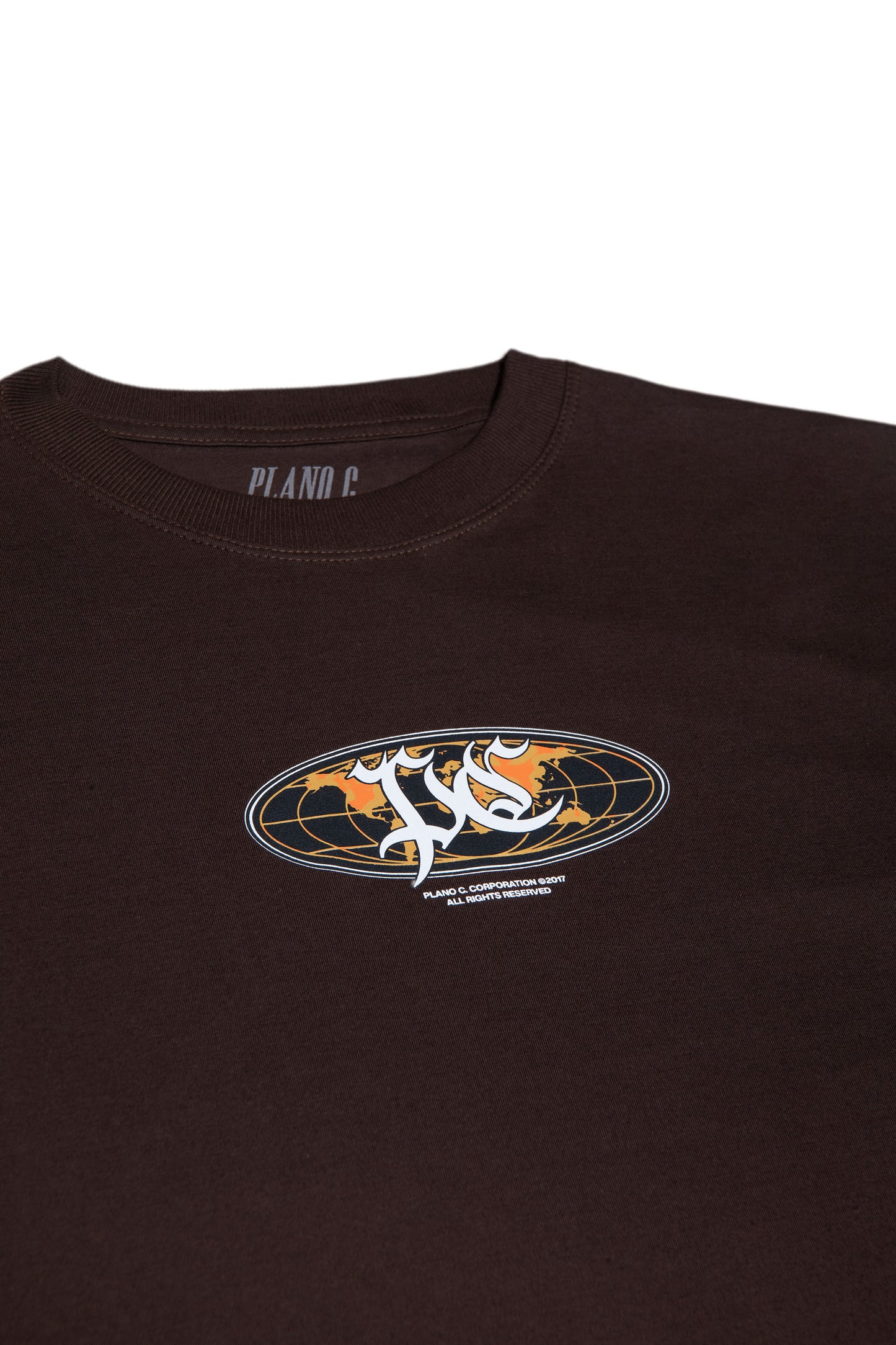 CAMISETA "GLOBAL CONTROL" BROWN