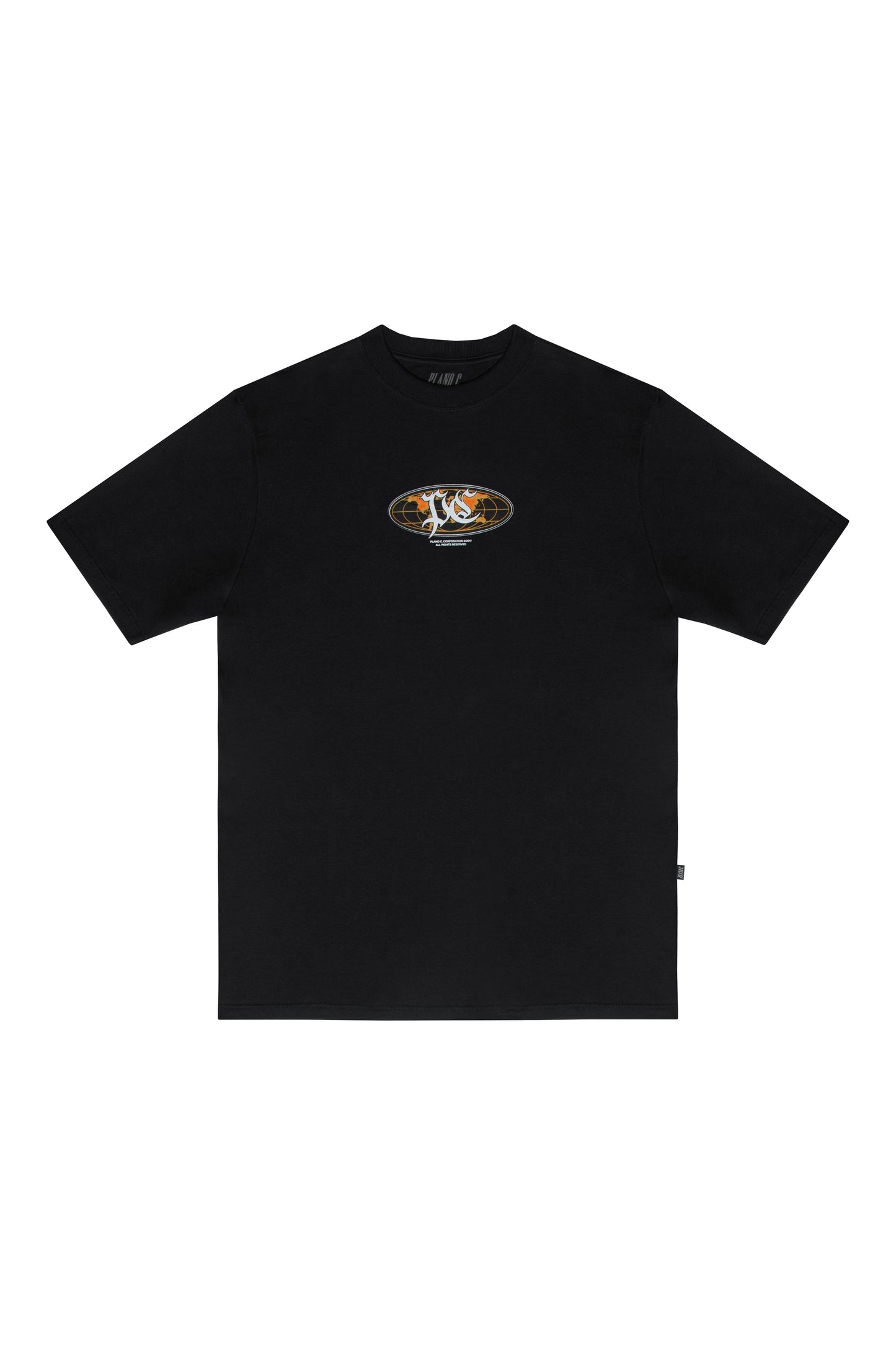 CAMISETA "GLOBAL CONTROL" BLACK