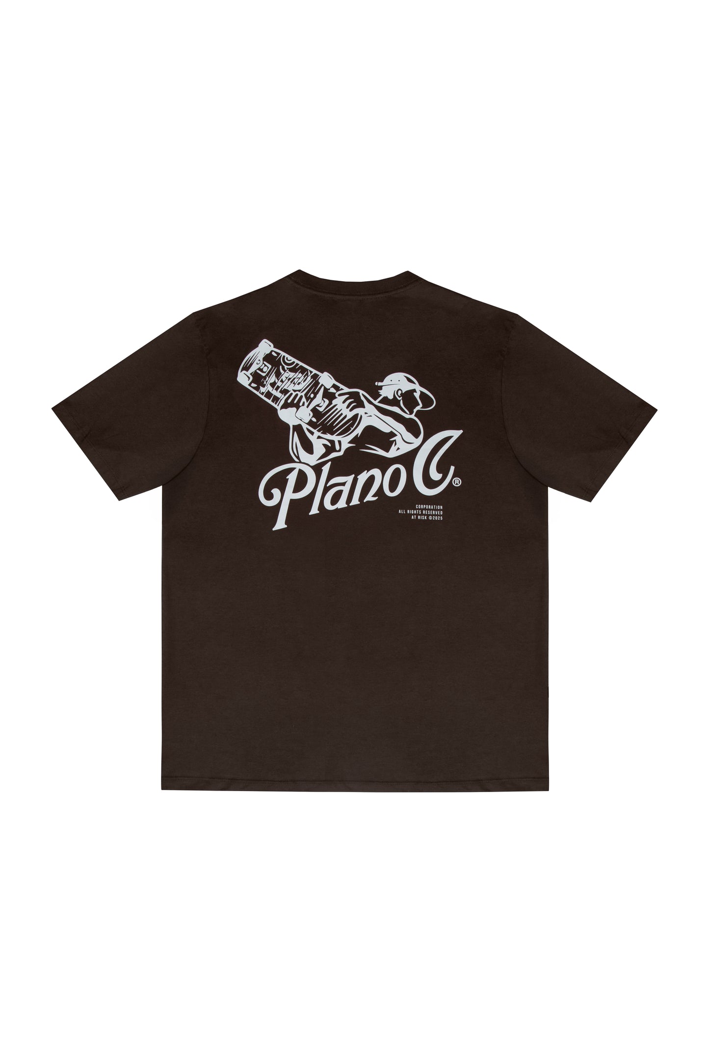 CAMISETA "SKATE ATTACK" BROWN