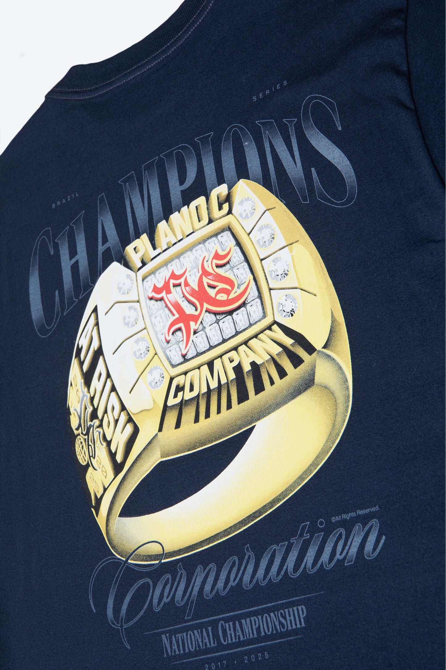 CAMISETA "CHAMPIONS RING" NAVY