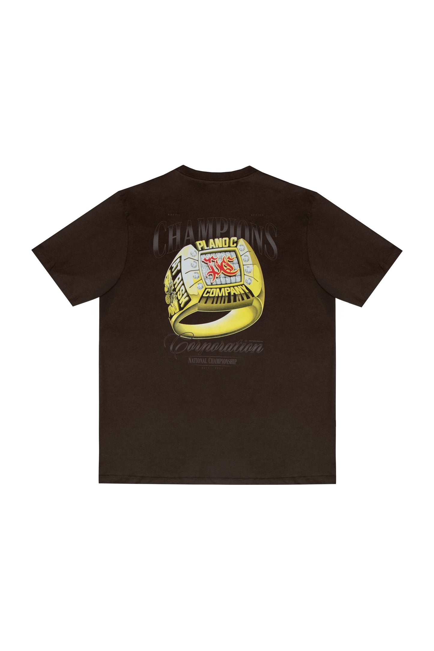 CAMISETA "CHAMPIONS RING" BROWN