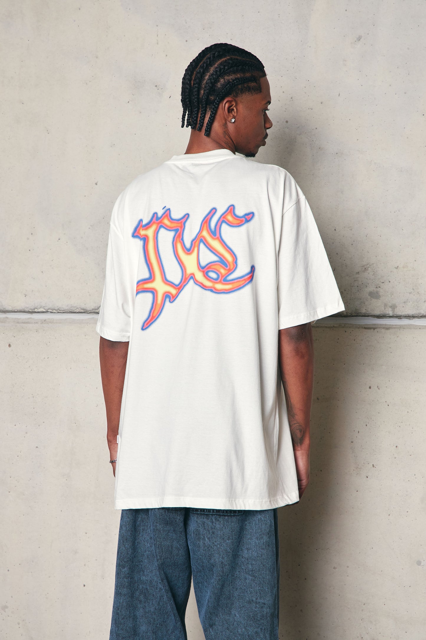 CAMISETA "HEAT MAP" OFF WHITE
