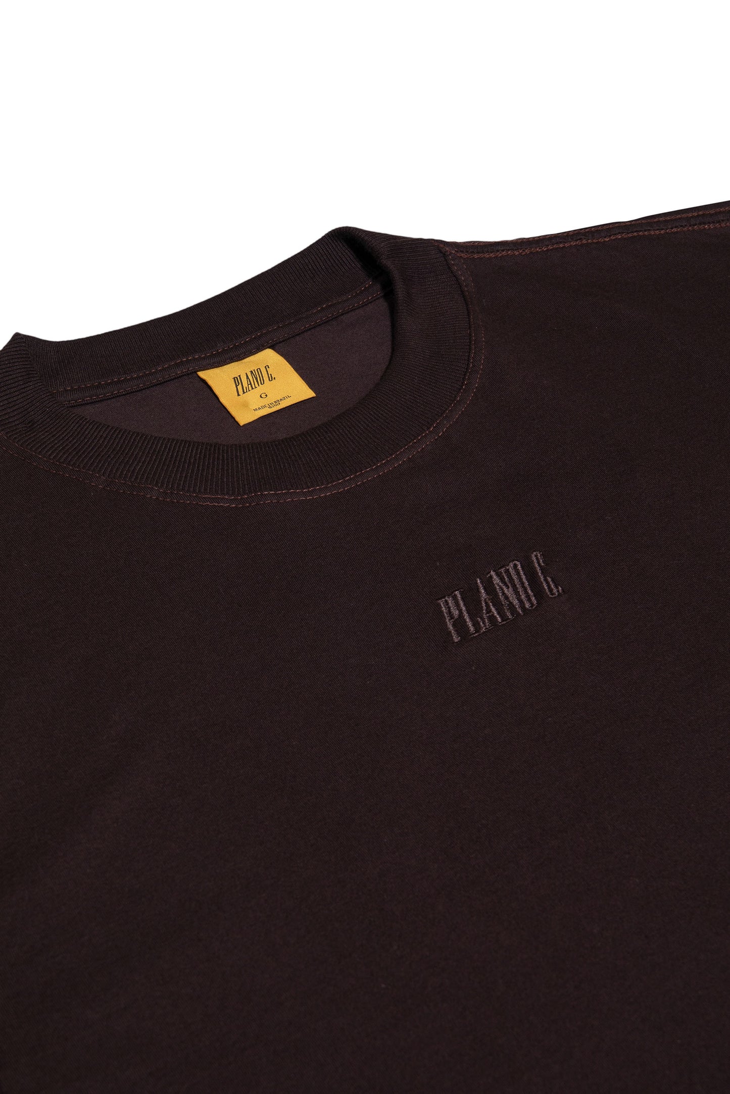 CAMISETA "LOGO TONE UP" BROWN