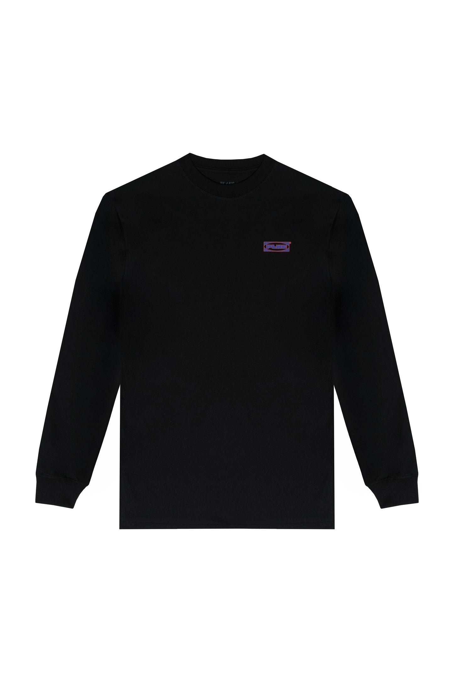 CAMISETA MANGA LONGA "LOGOS" BLACK