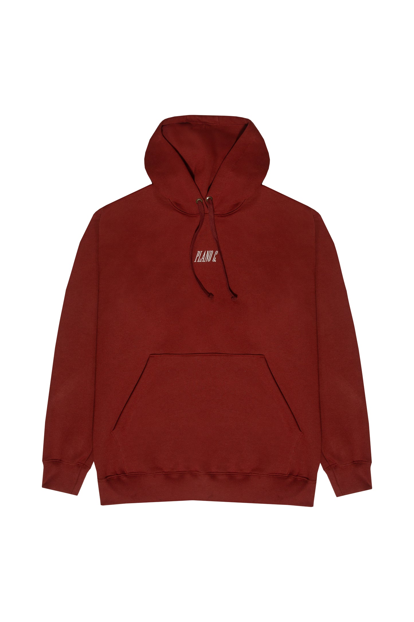 MOLETOM HOODIE "LOGO" BARN RED