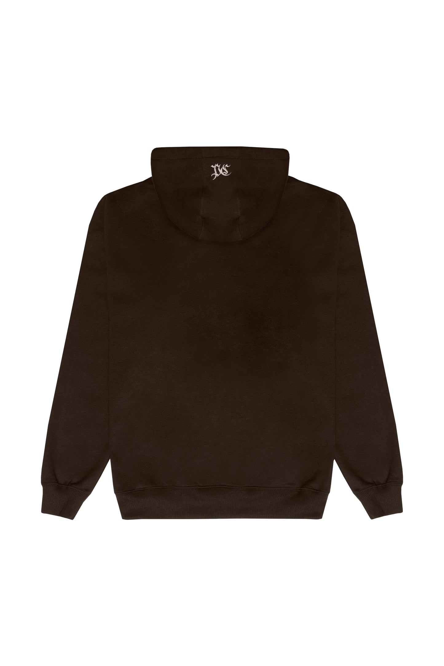 MOLETOM HOODIE "LOGO" BROWN
