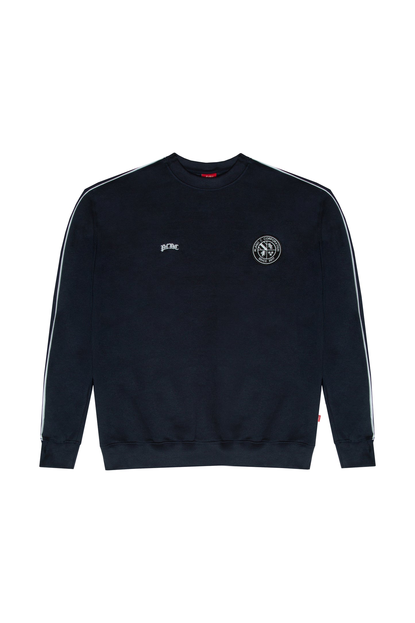 MOLETOM CREWNECK "PLNC CLUB" NAVY