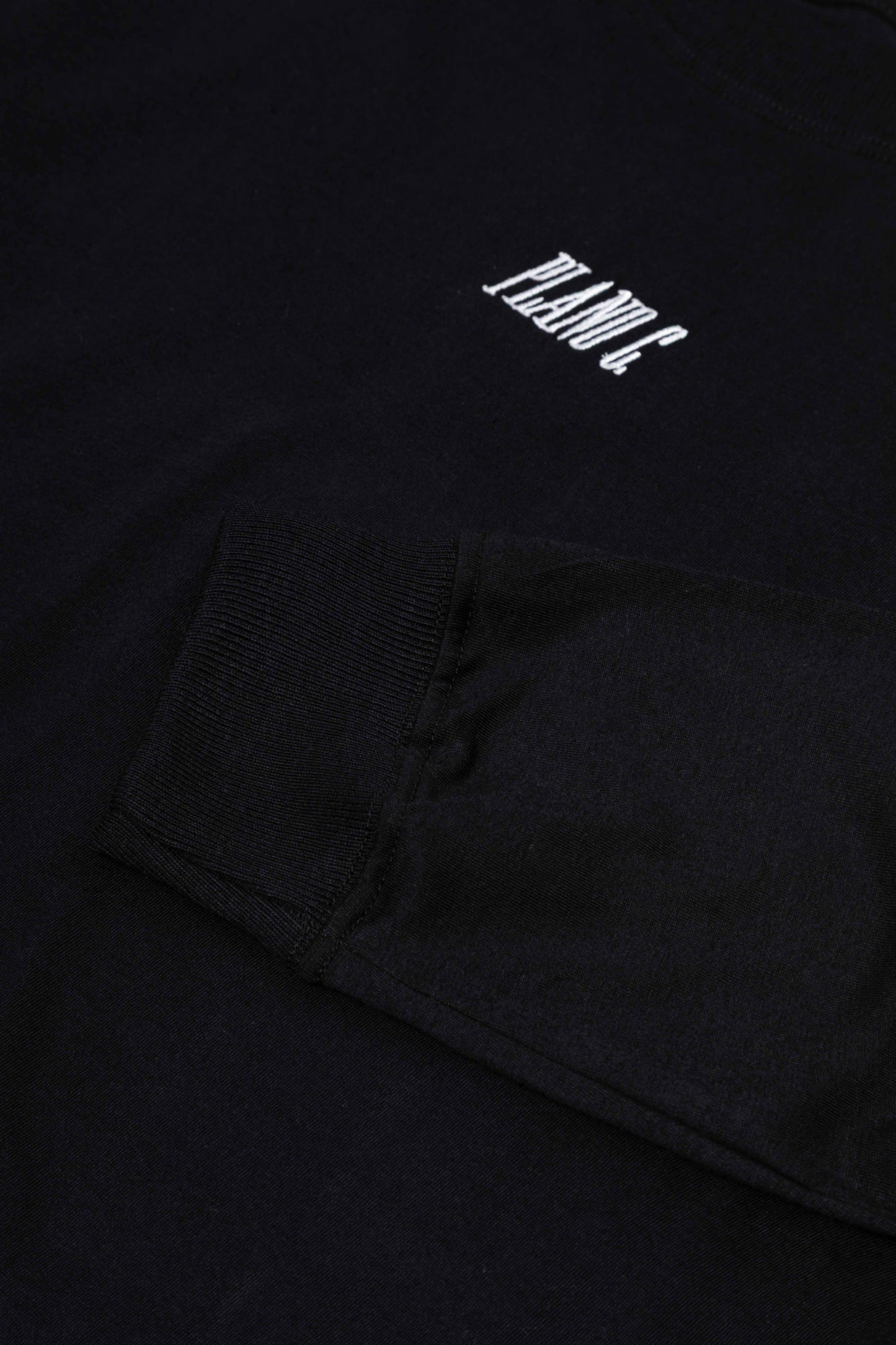 CAMISETA MANGA LONGA "LOGO" BLACK