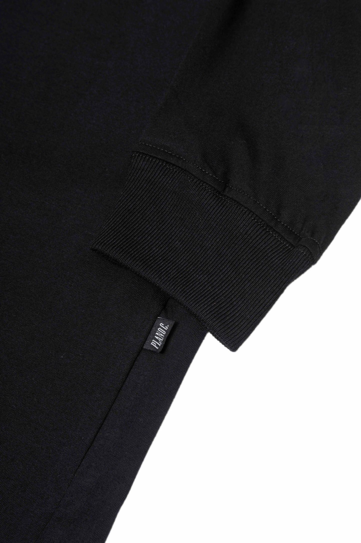 CAMISETA MANGA LONGA "LOGO" BLACK