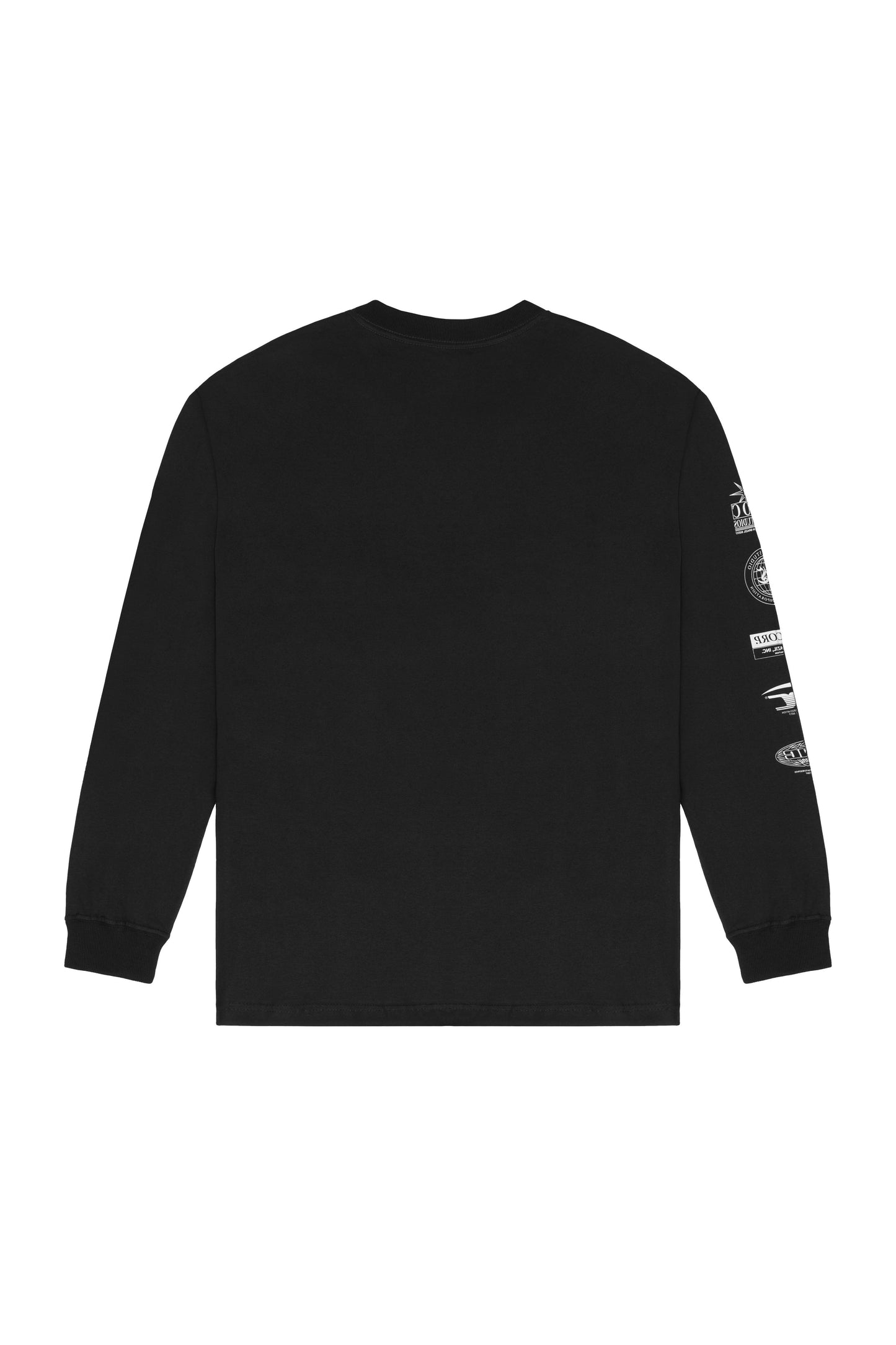 CAMISETA MANGA LONGA "STUDIOS C" BLACK