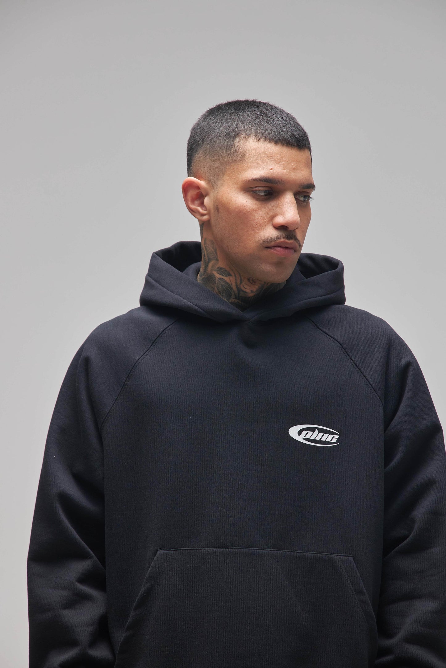 HOODIE RAGLAN PLNC PRETO