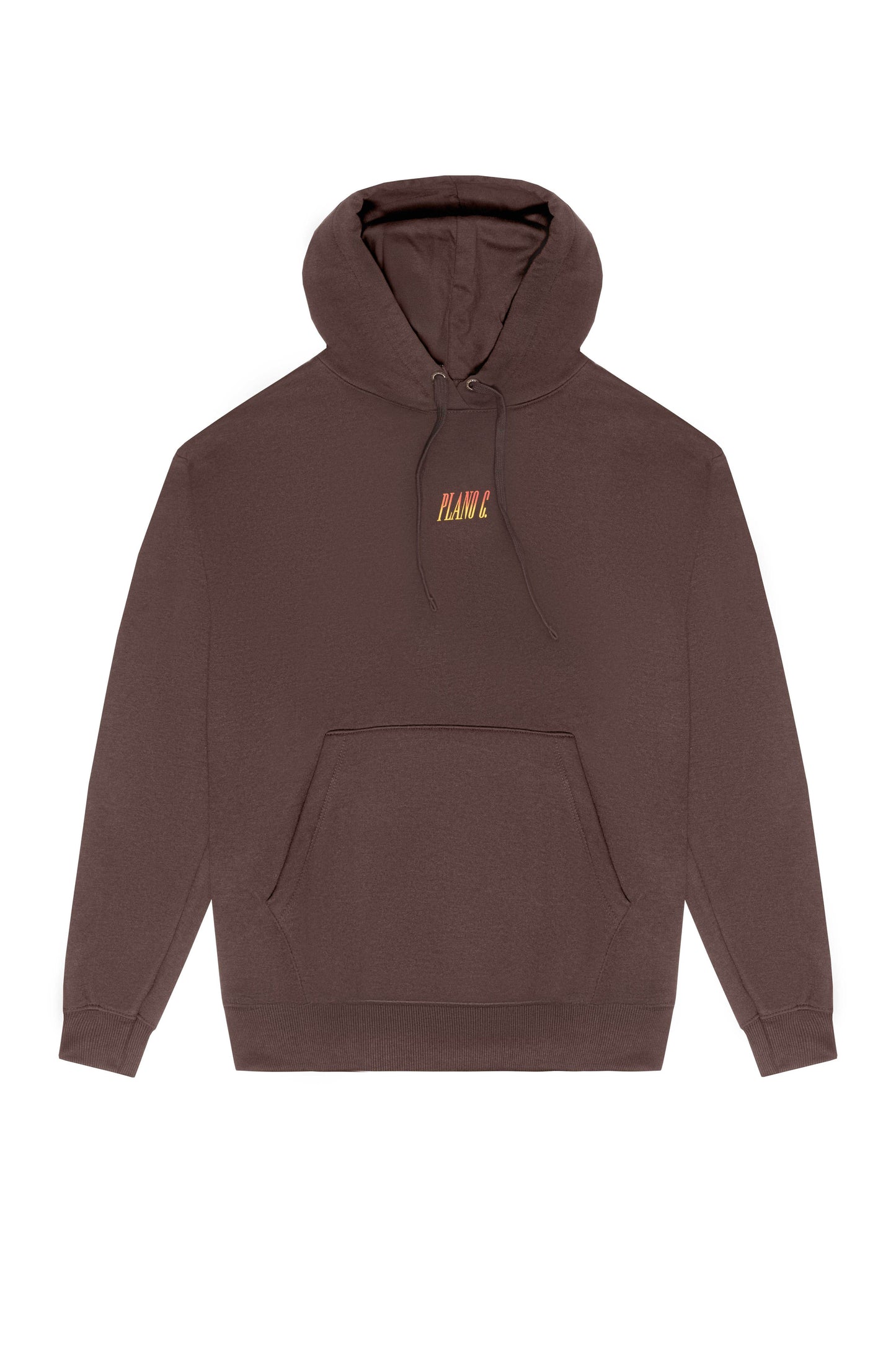 MOLETOM HOODIE "FLAMES" BROWN