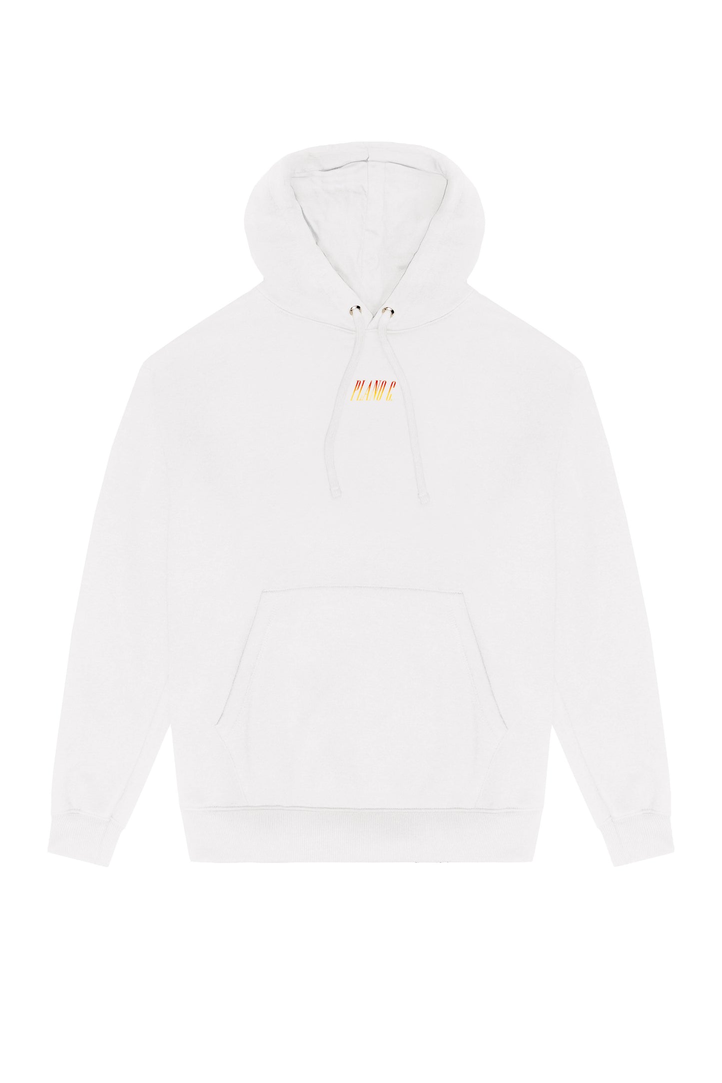 MOLETOM HOODIE "FLAMES" OFF WHITE