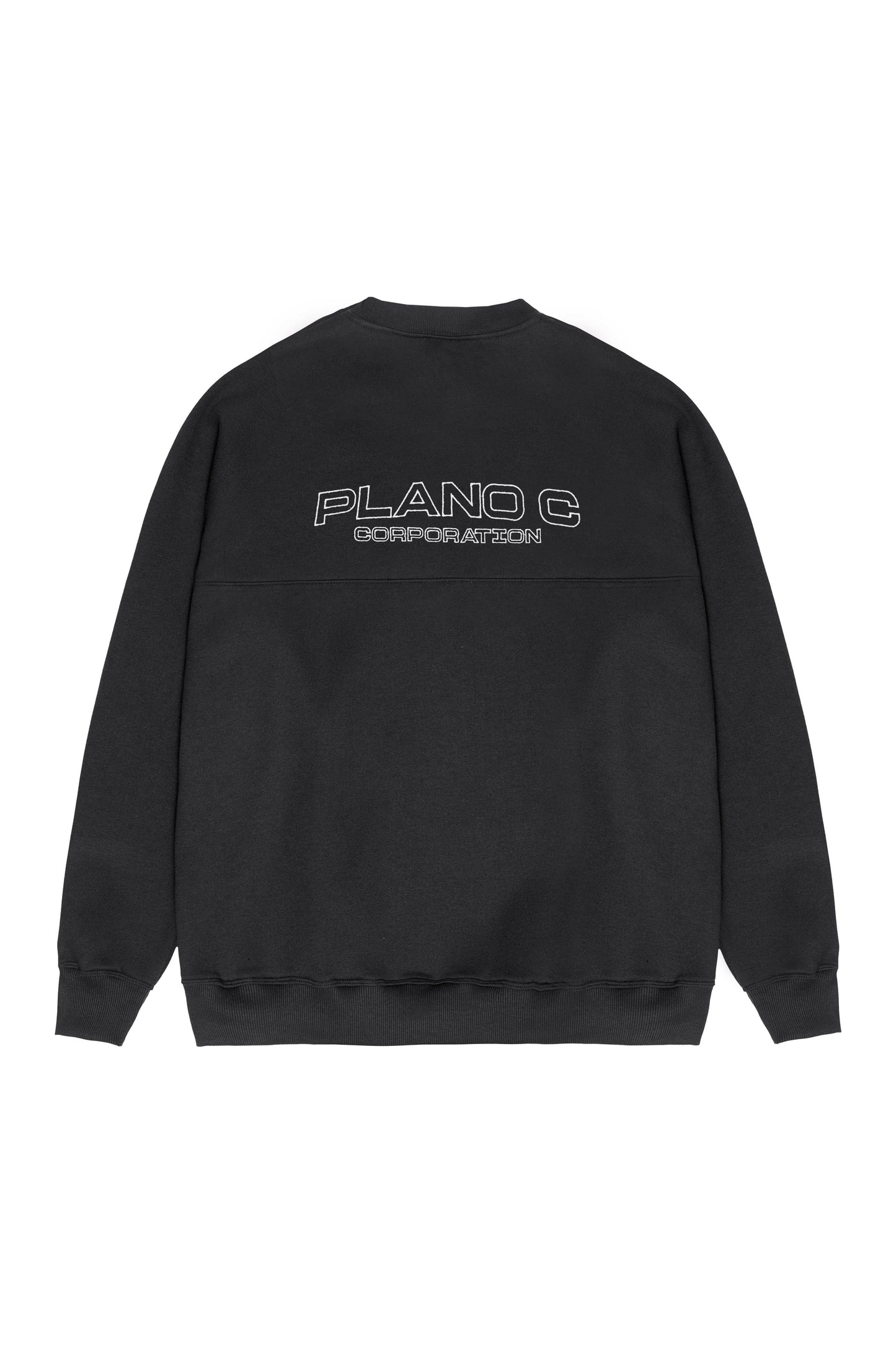 MOLETOM CREWNECK "PC" BLACK