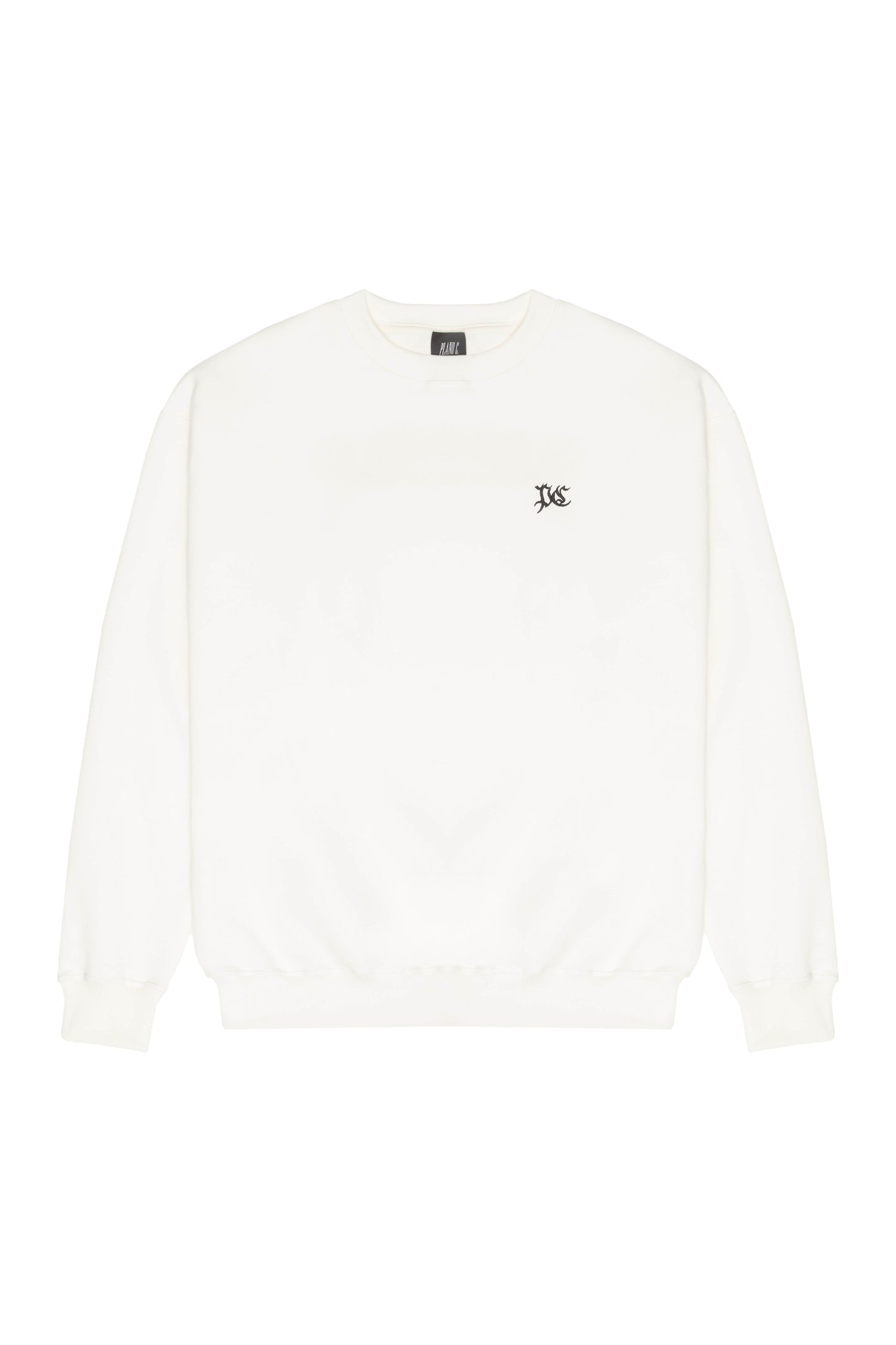 MOLETOM CREWNECK "PC" OFF WHITE