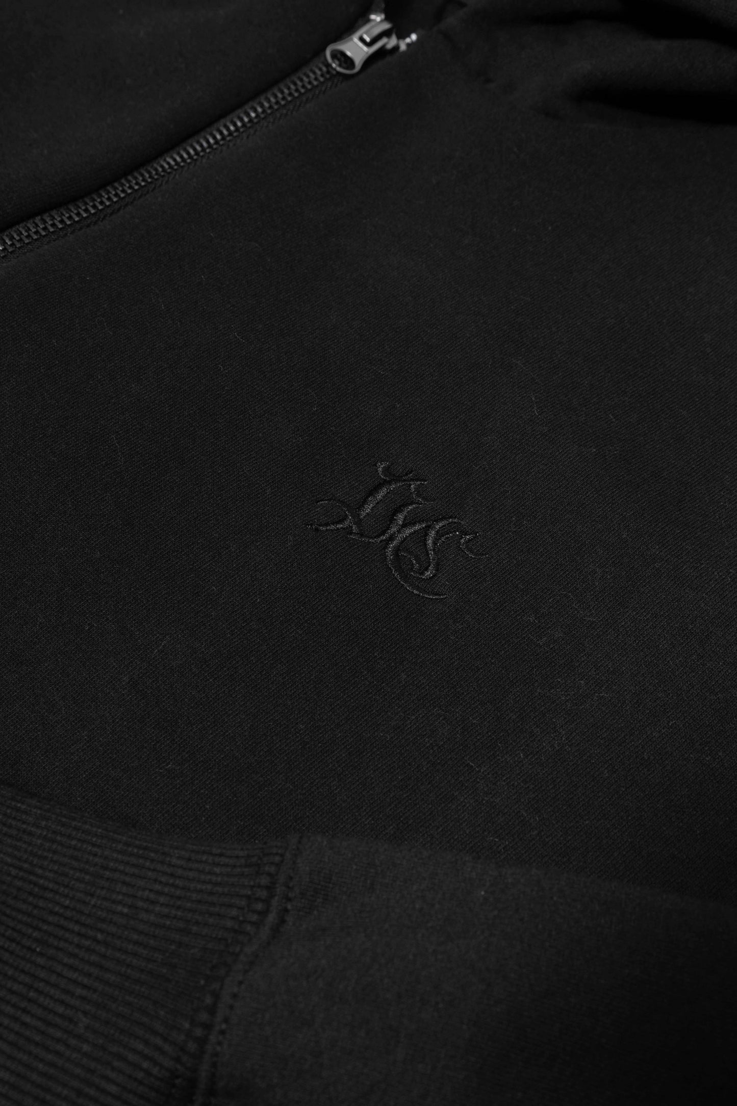 JAQUETA ZIP HOODIE BLACK