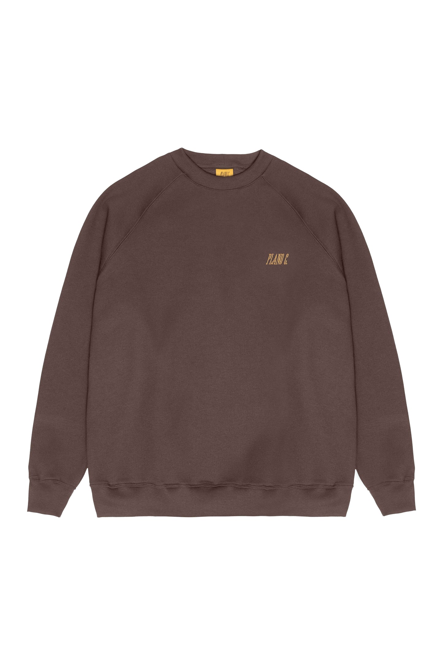 MOLETOM CREWNECK STANDARD BROWN