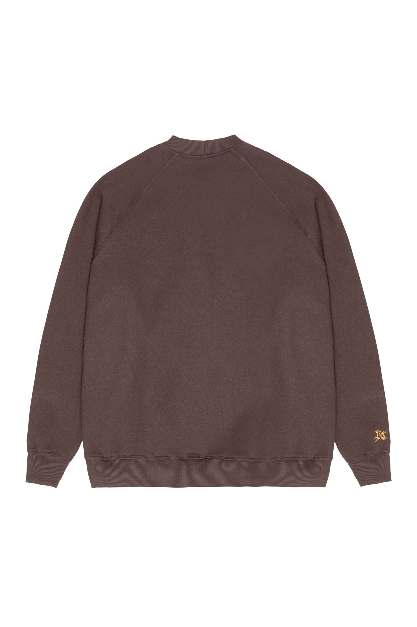 MOLETOM CREWNECK STANDARD BROWN