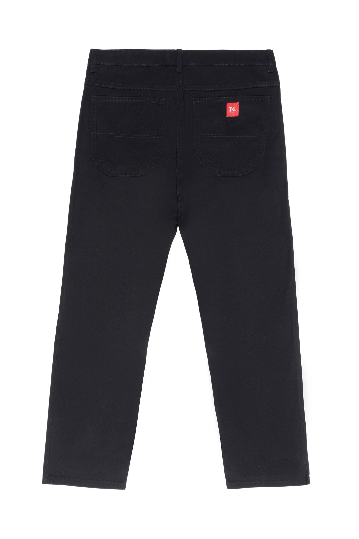 CALÇA STRAIGHT COTTON BLACK