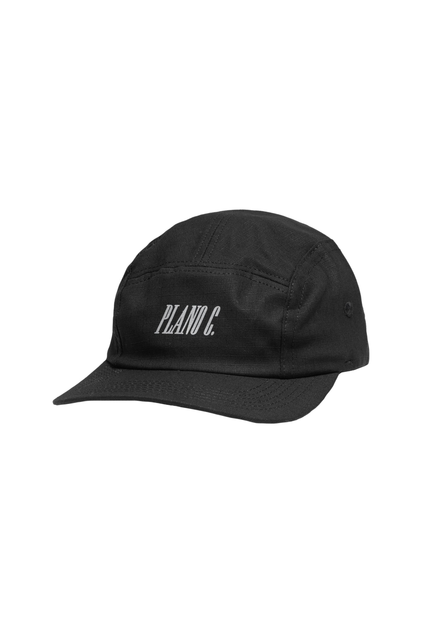 BONÉ 5 PANEL REFLECTIVE BLACK