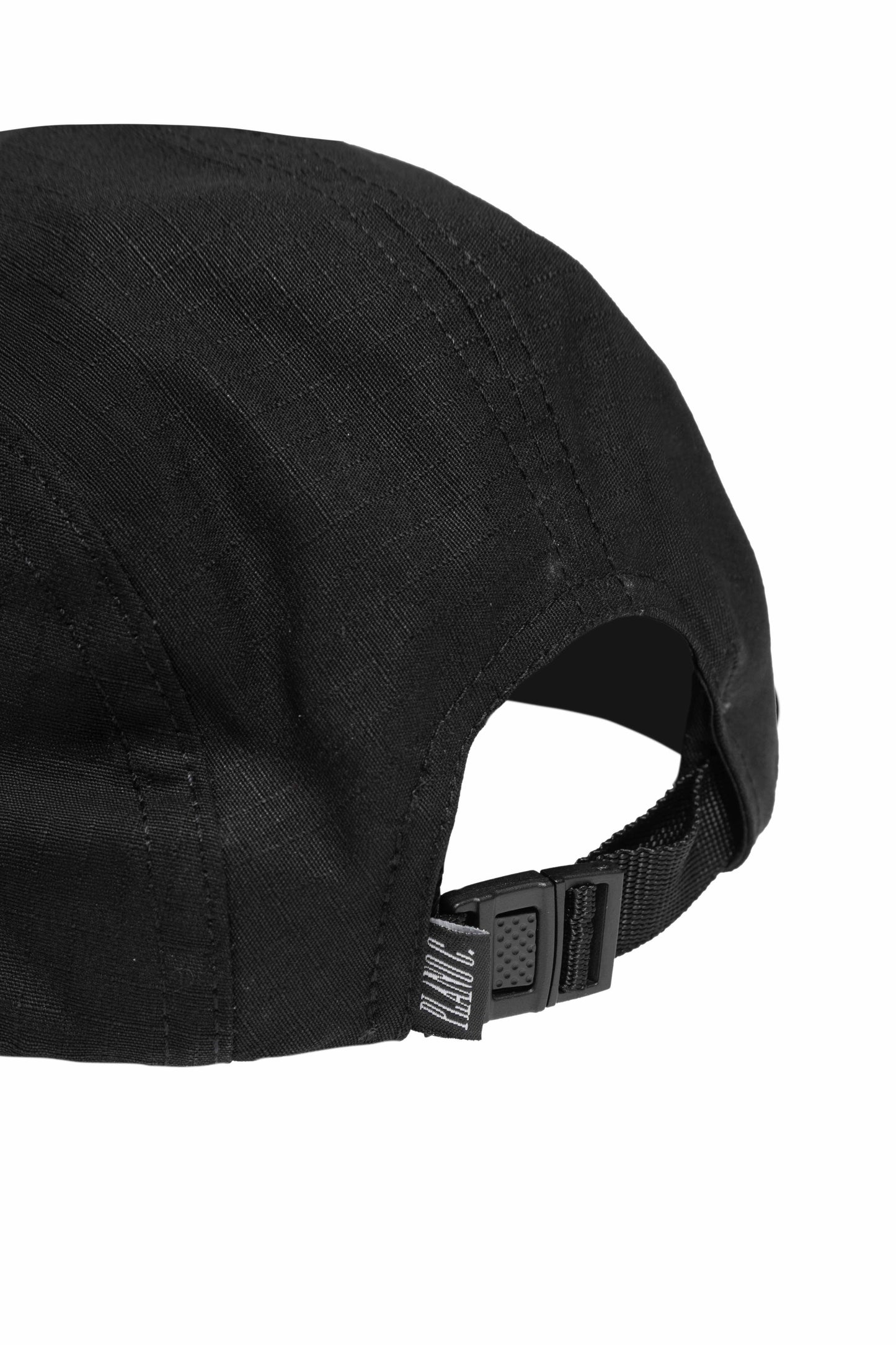 BONÉ 5 PANEL REFLECTIVE BLACK