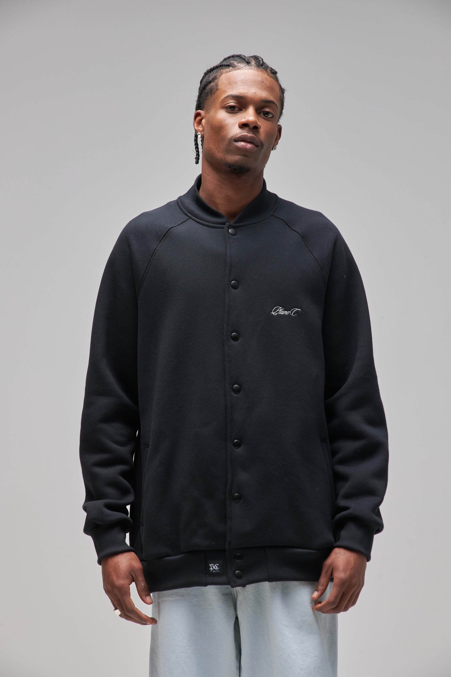 BOMBER RAGLAN "SIGNATURE" BLACK