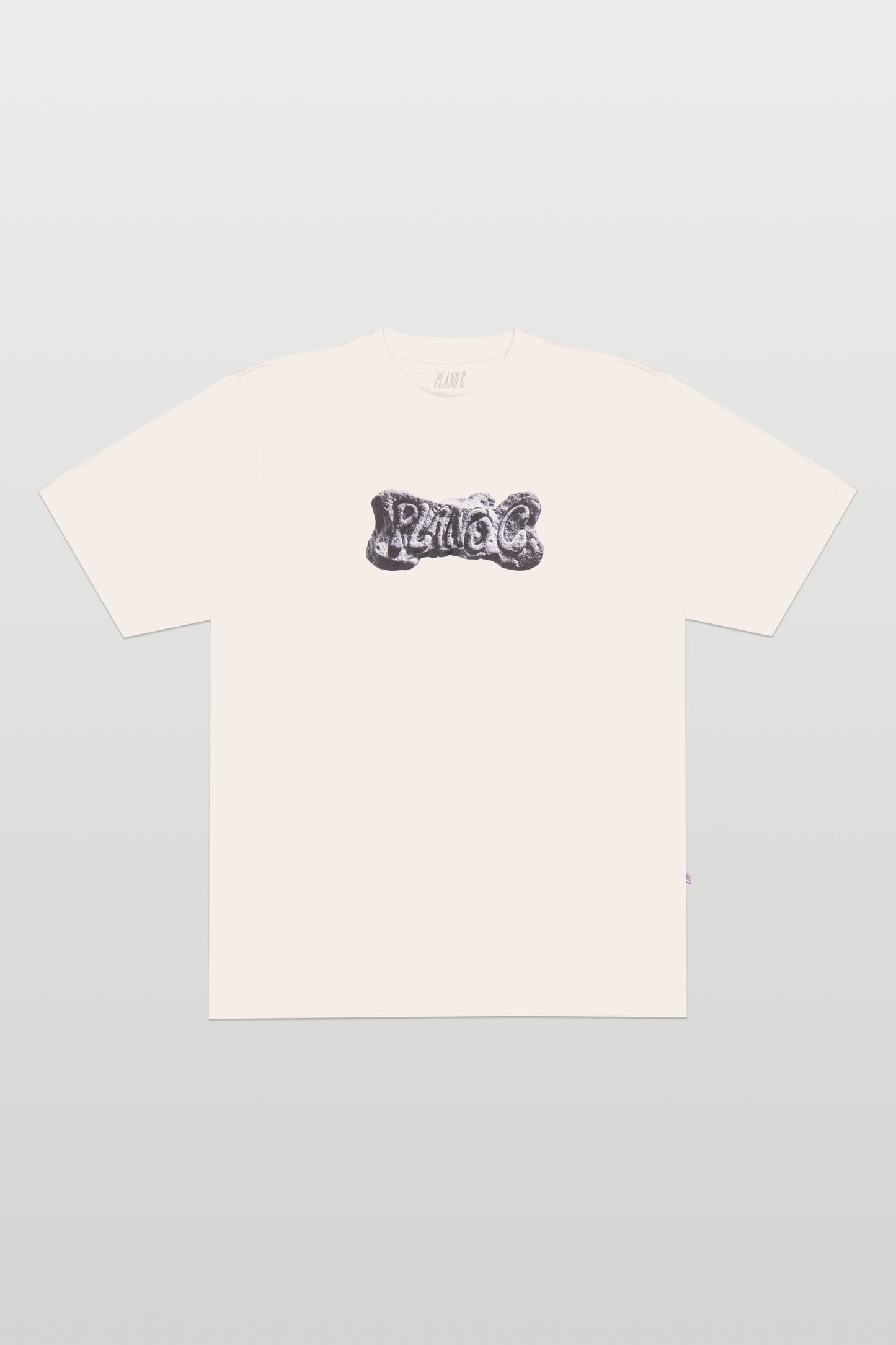CAMISETA "FOSSIL ROCK" OFF WHITE