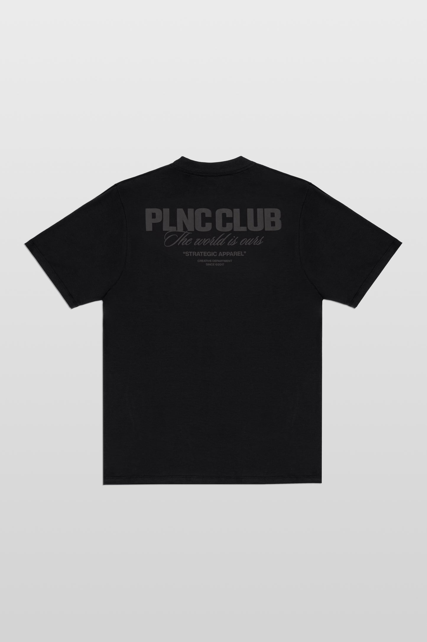 CAMISETA "PLNC CLUB" BLACK