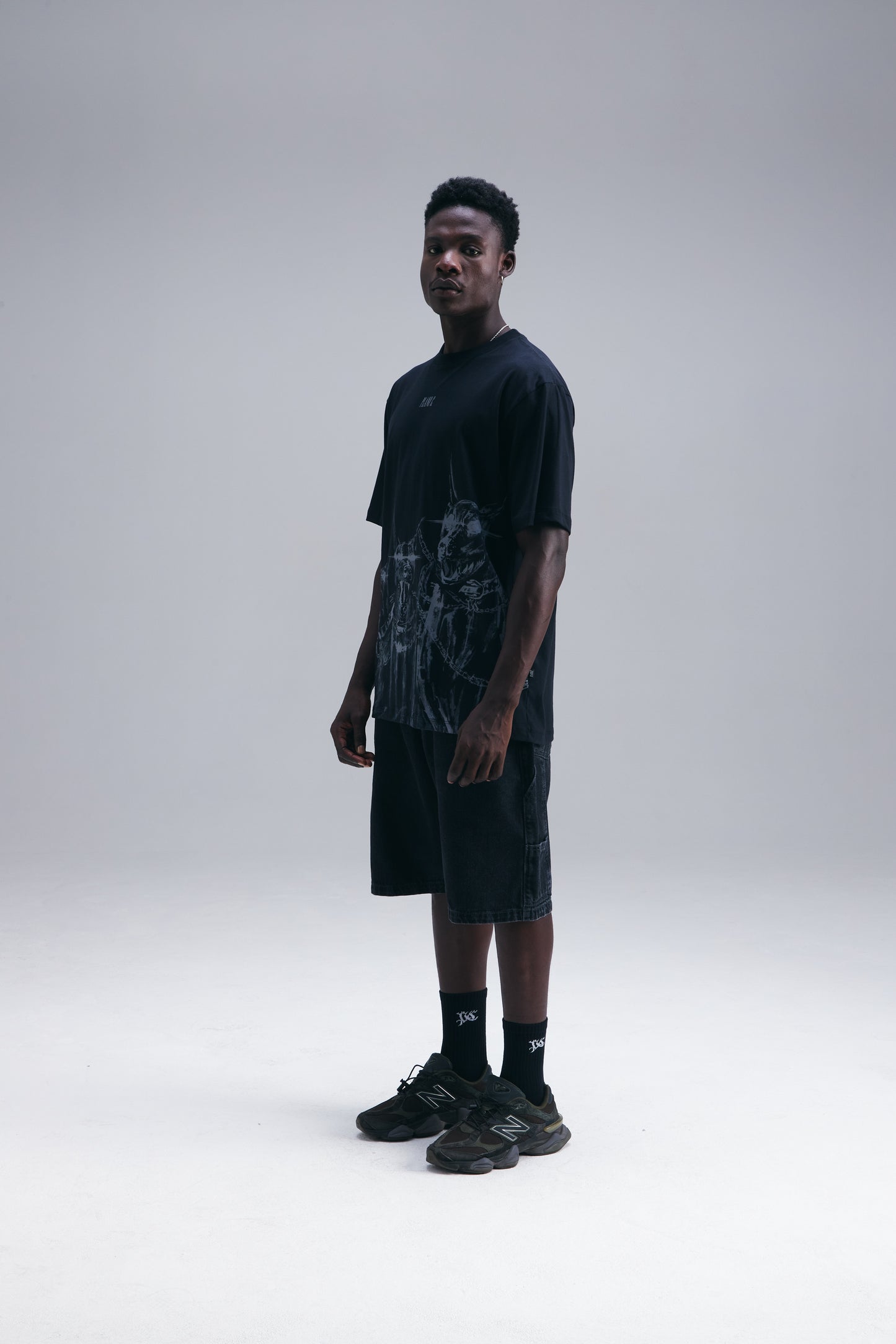 CAMISETA "DANGER" BLACK
