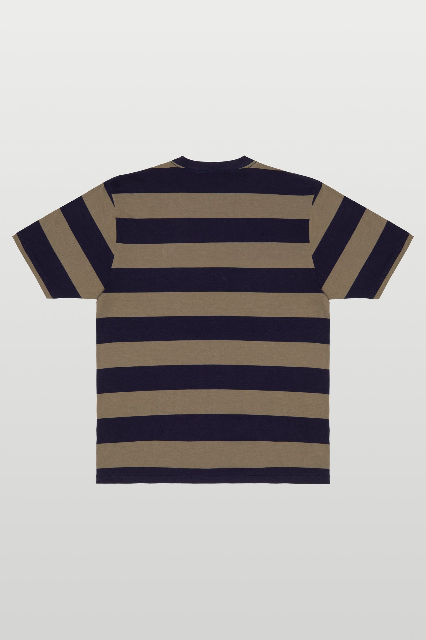 CAMISETA LISTRADA "PC LETTER" GREEN