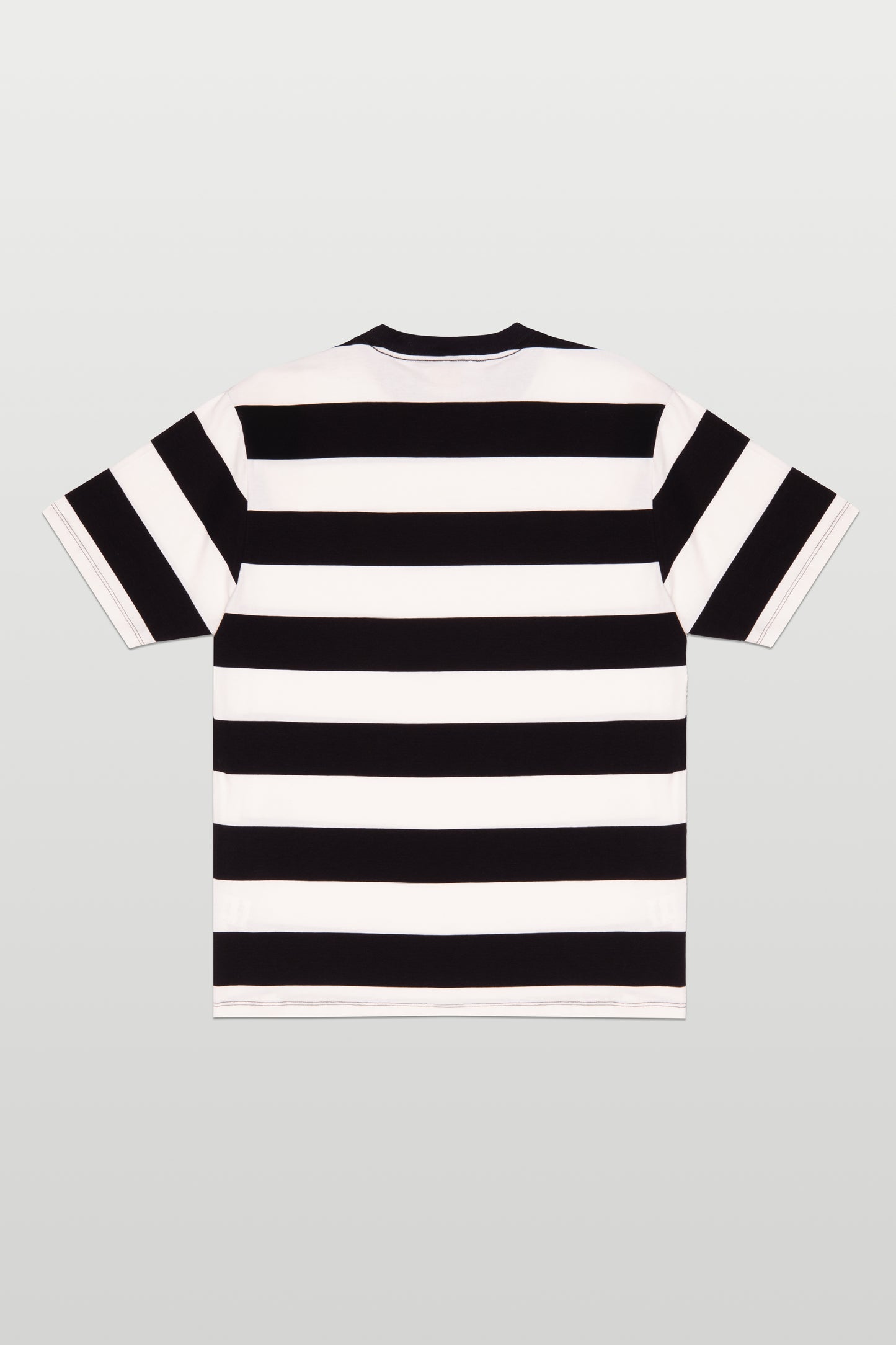CAMISETA LISTRADA "PC LETTER" BLACK
