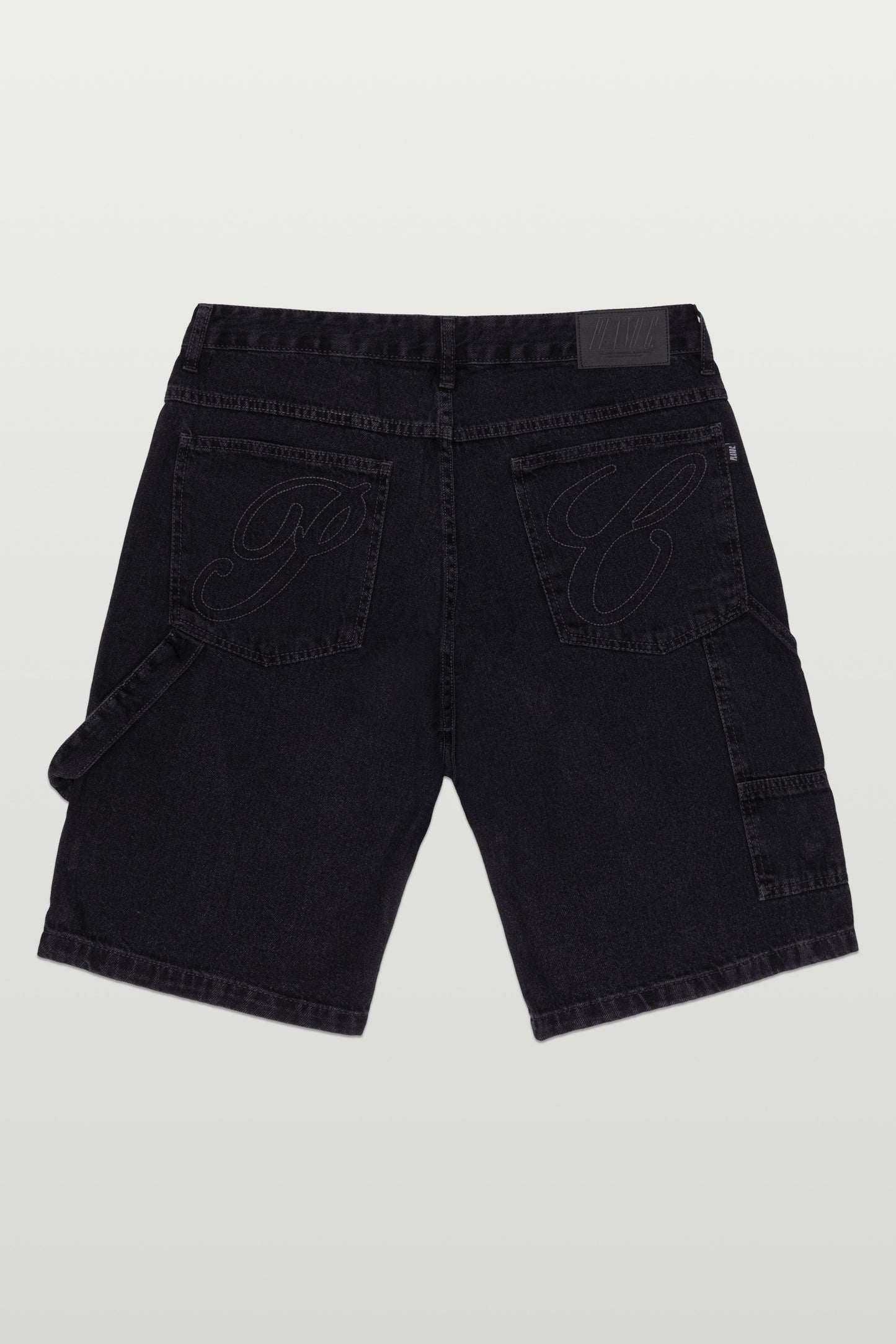 BERMUDA DENIM CARPENTER - WASHED BLACK