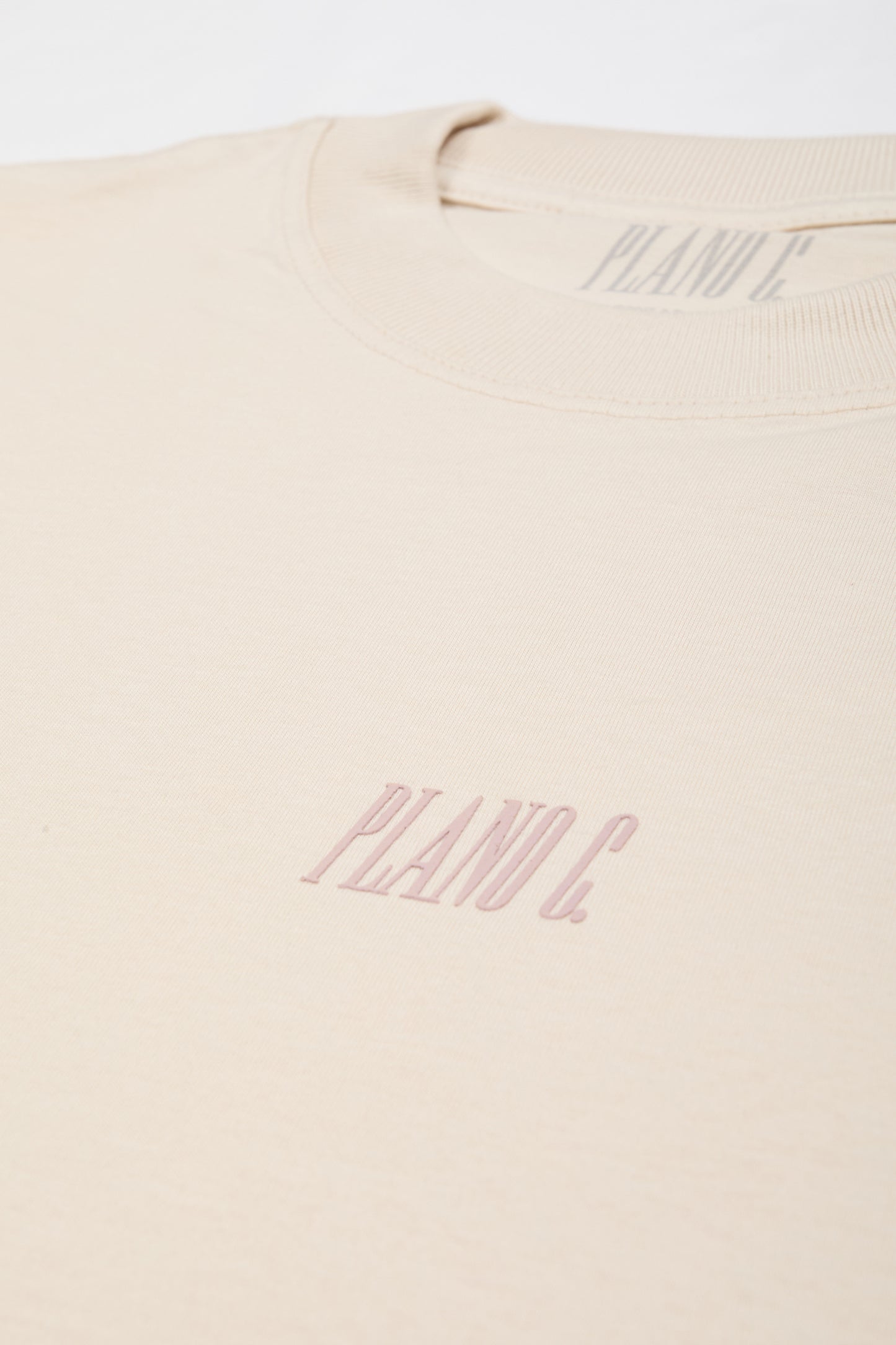 T-SHIRT LOGO AREIA WHITE SAND