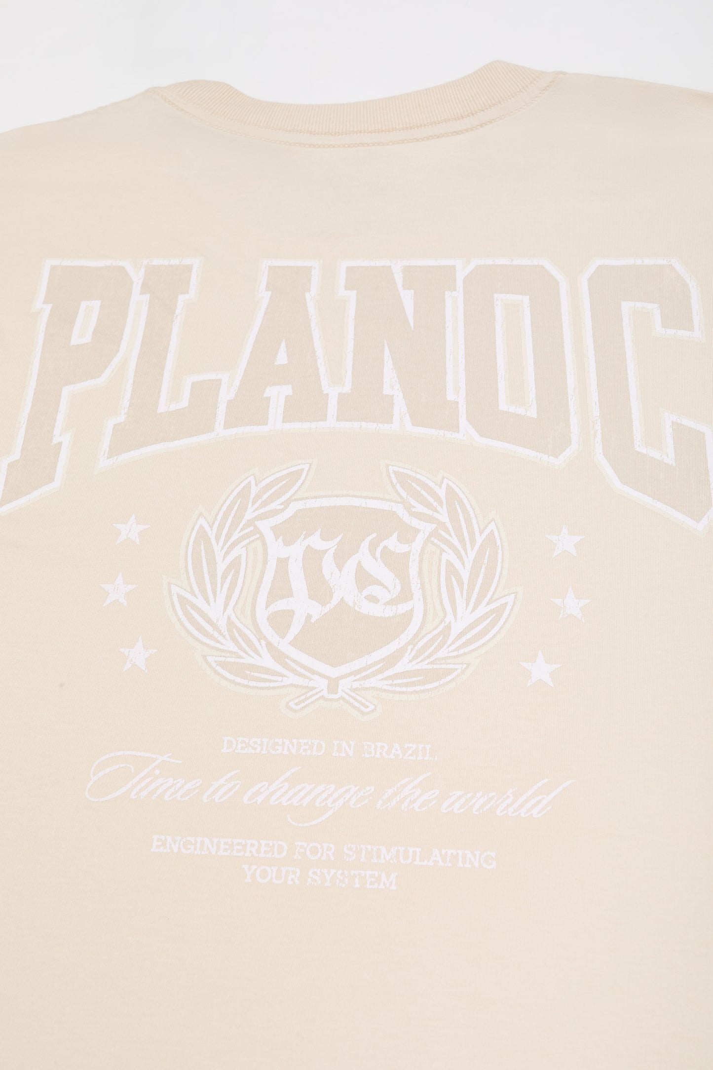 T-SHIRT VINTAGE AREIA WHITE SAND