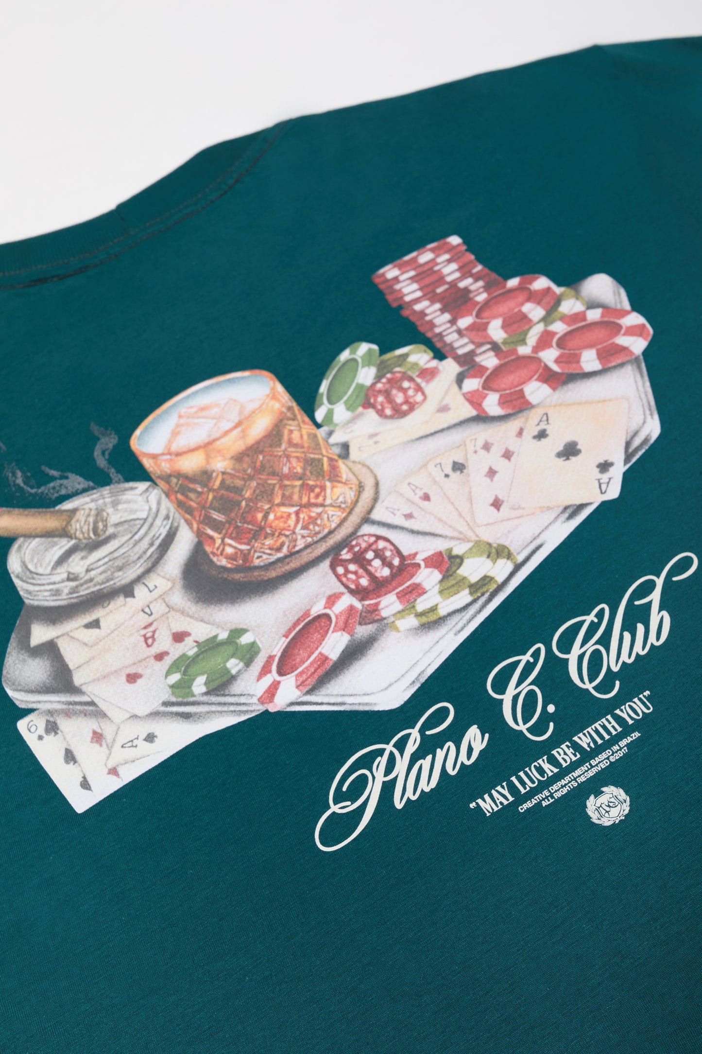 T-SHIRT PLANO C CLUB VERDE DARK SEA