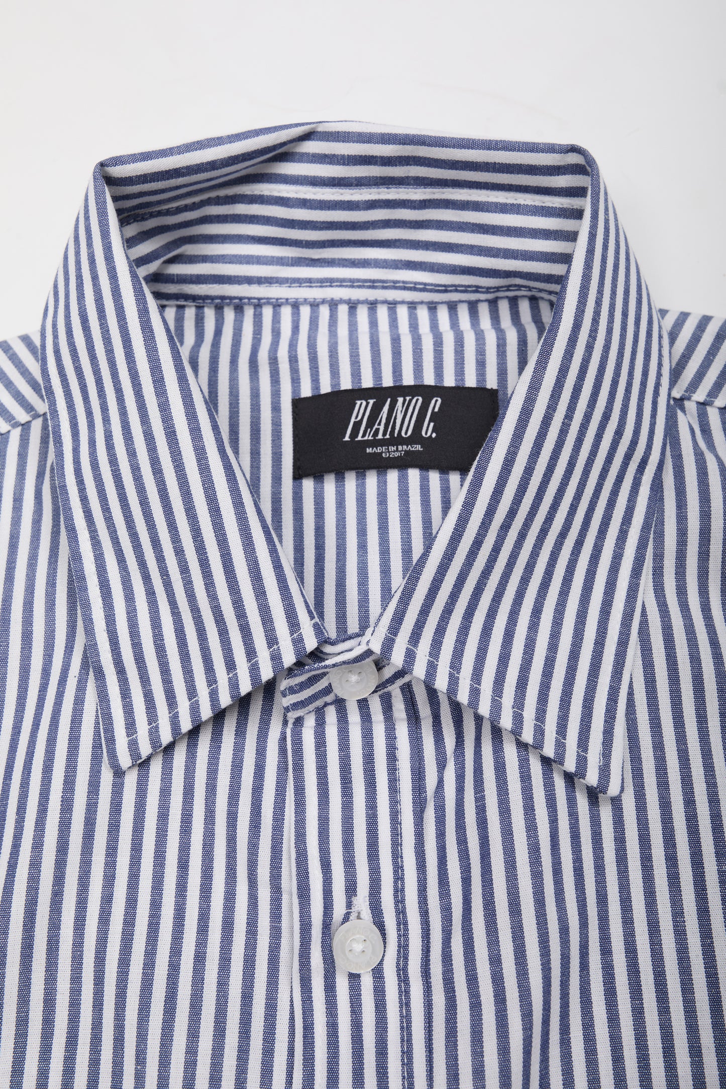 SHIRT STRIPE PLANO C STUDIOS LISTRADO MARINHO C/ BRANCO