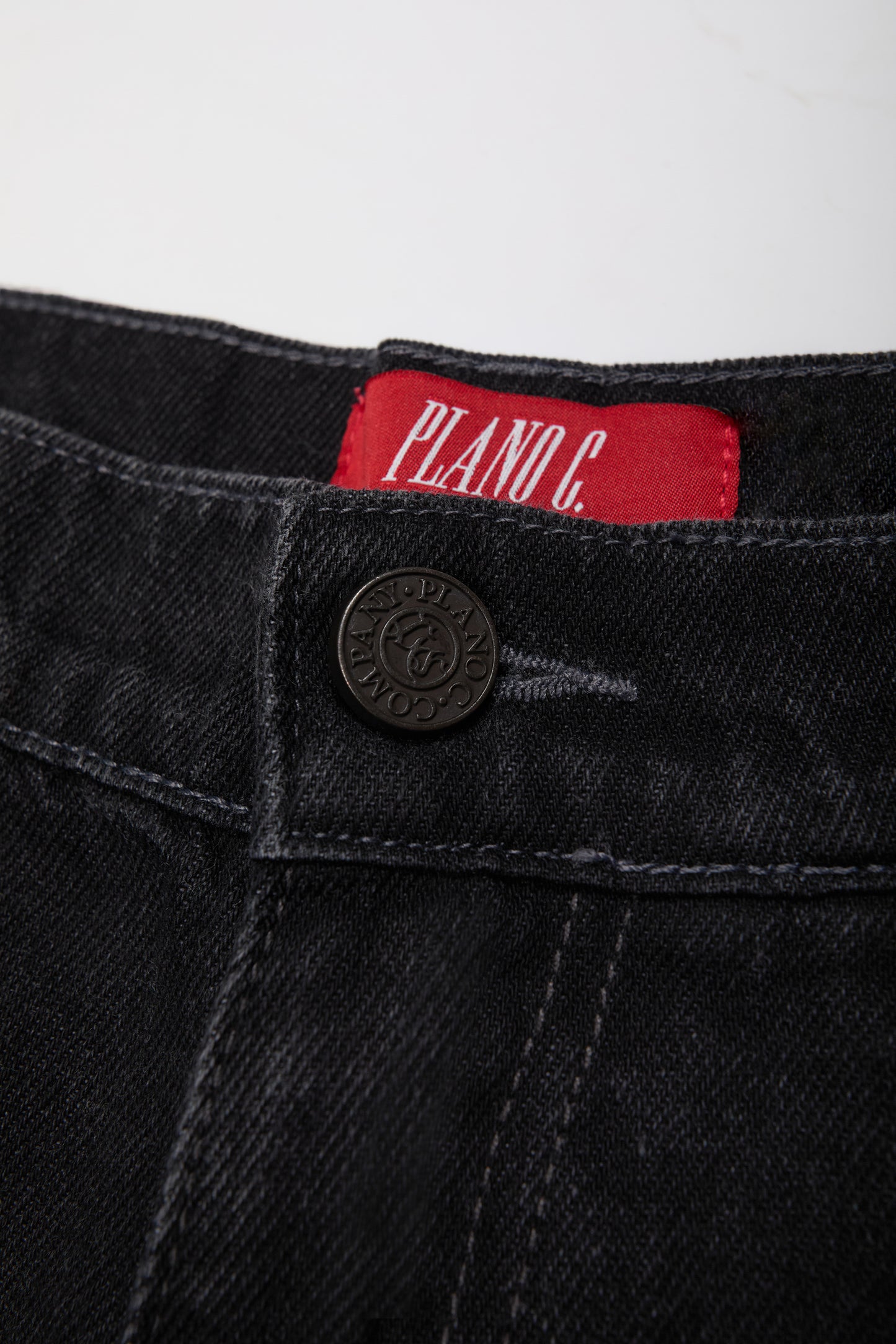 BAGGY JEANS PANTS - WASHED BLACK WASHED BLACK