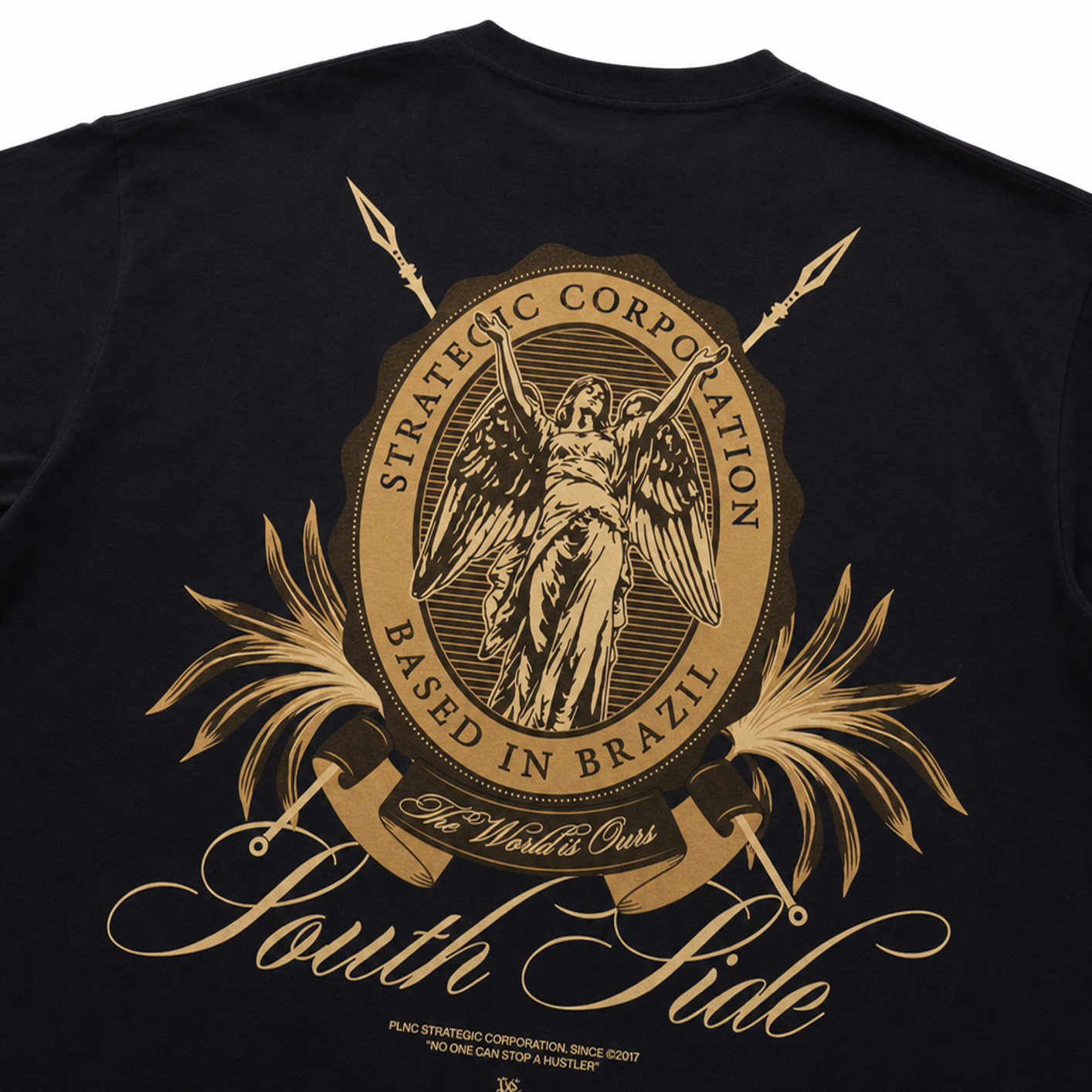 CAMISETA EMBLEM PRETO