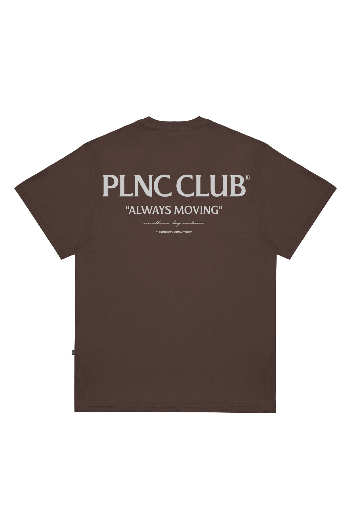 CAMISETA PLNC CLUB MARROM EXPRESSO