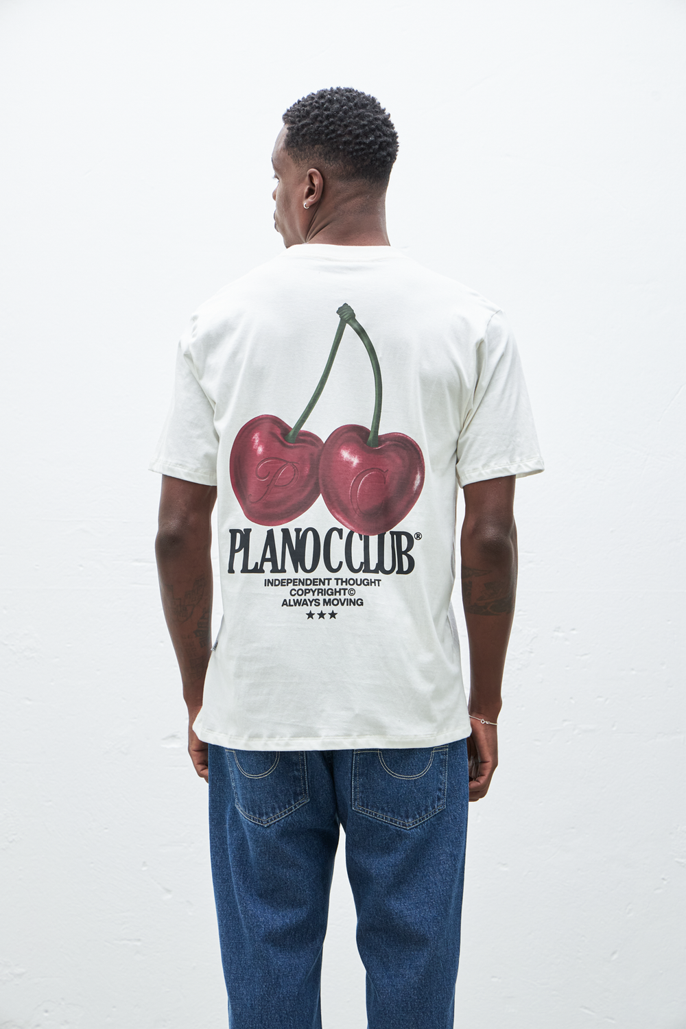 CAMISETA CHERRY MARFIM