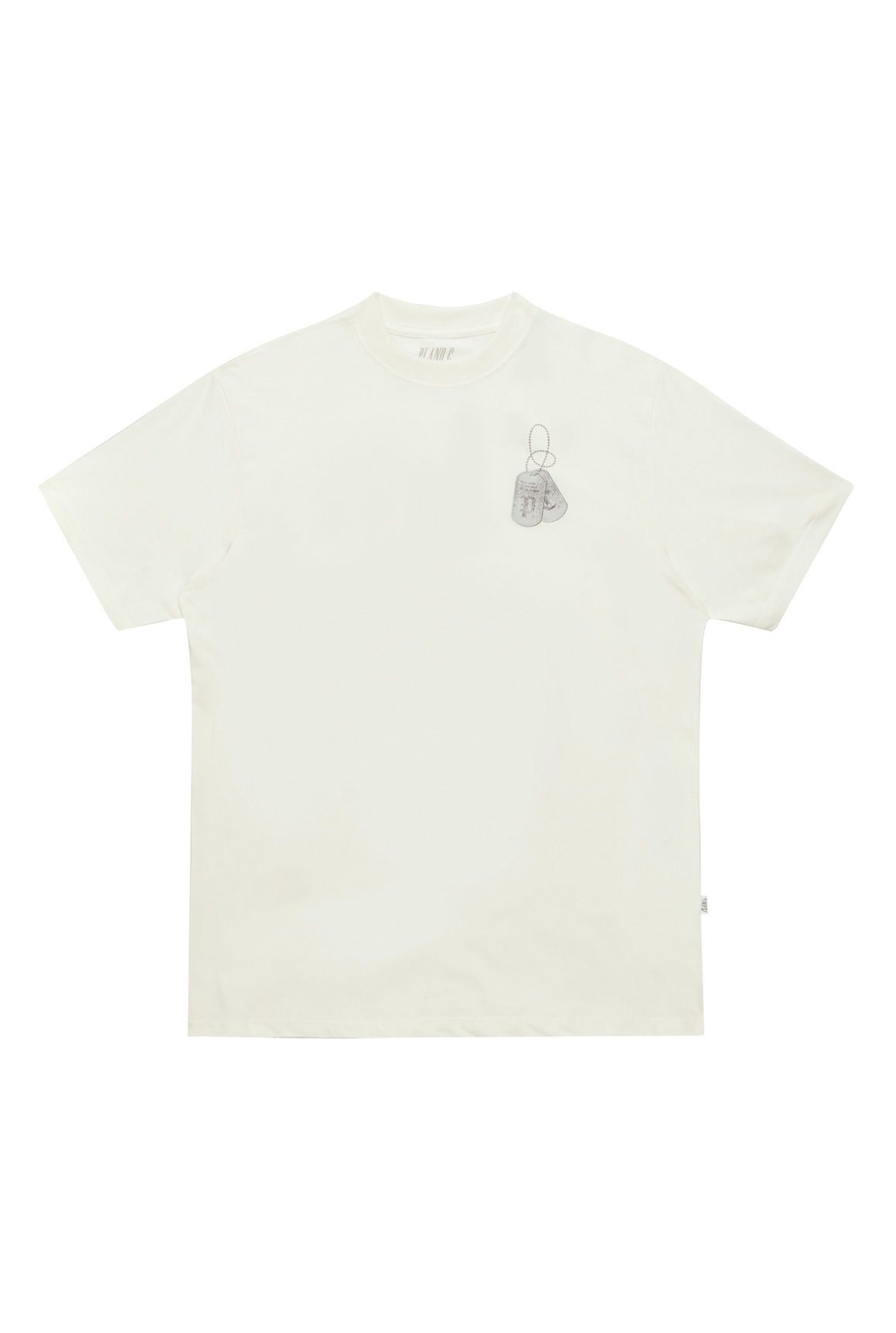 CAMISETA DOGTAG MARFIM