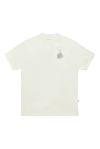 CAMISETA DOGTAG MARFIM