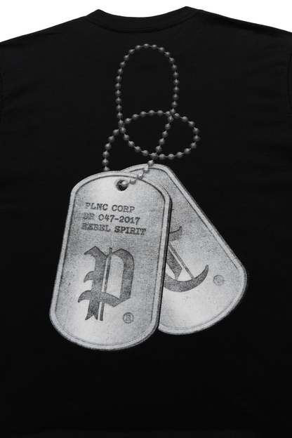 CAMISETA DOGTAG PRETO