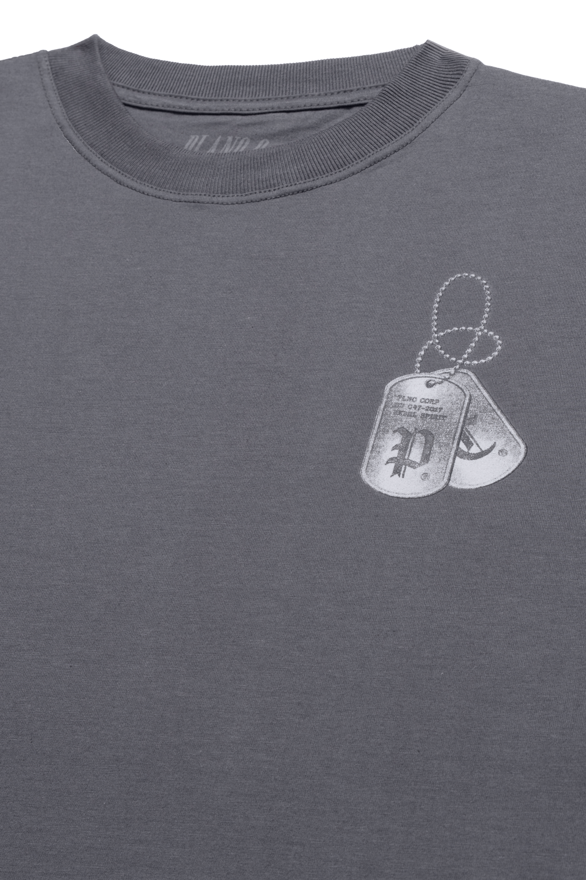CAMISETA DOGTAG CINZA DARK GREY