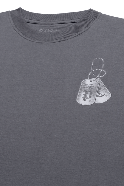 CAMISETA DOGTAG CINZA DARK GREY