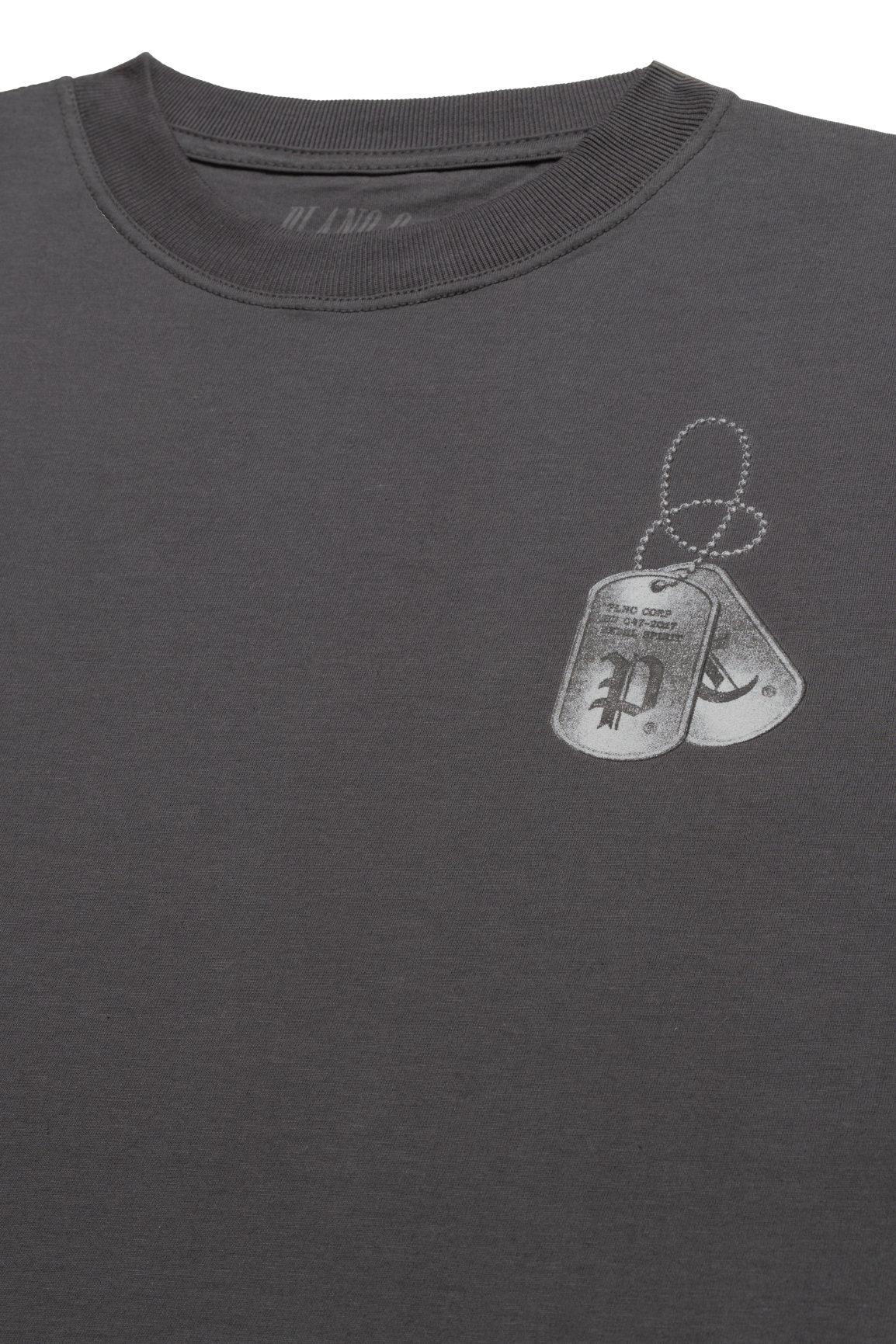 CAMISETA DOGTAG CINZA DARK GREY